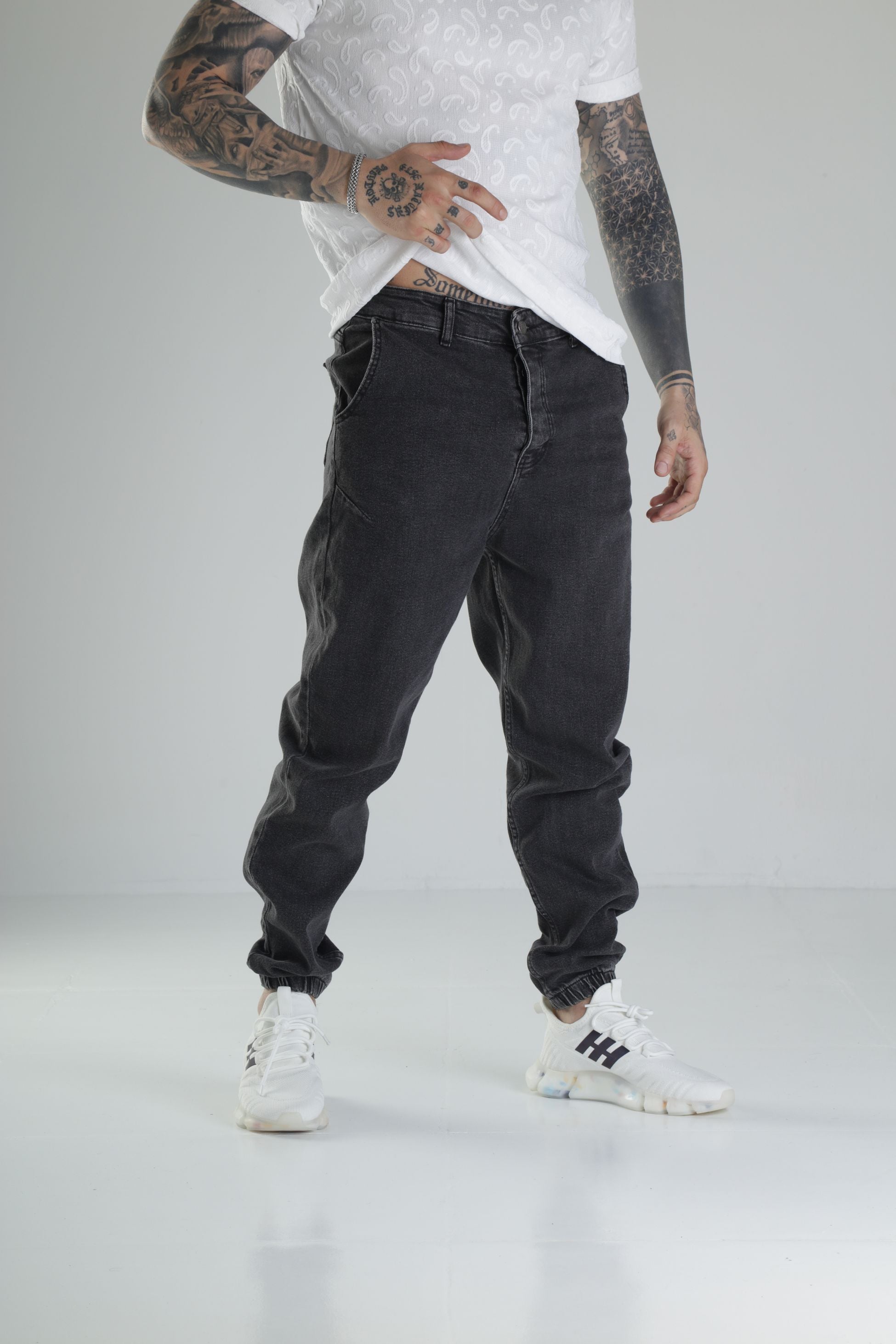 Antrasit Kot Jogger Pantolon COC2518