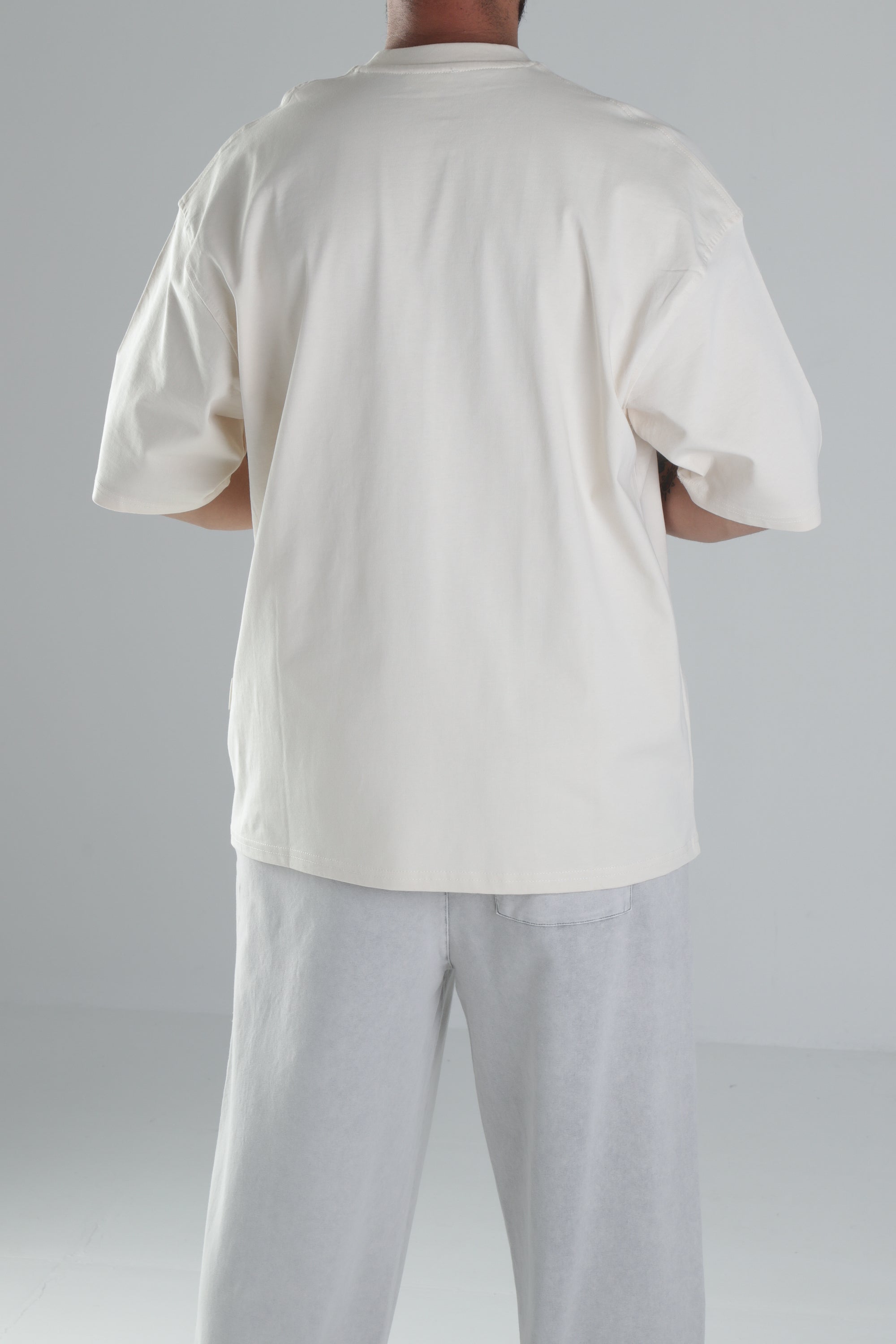 Bej Oversize T-Shirt COC1481