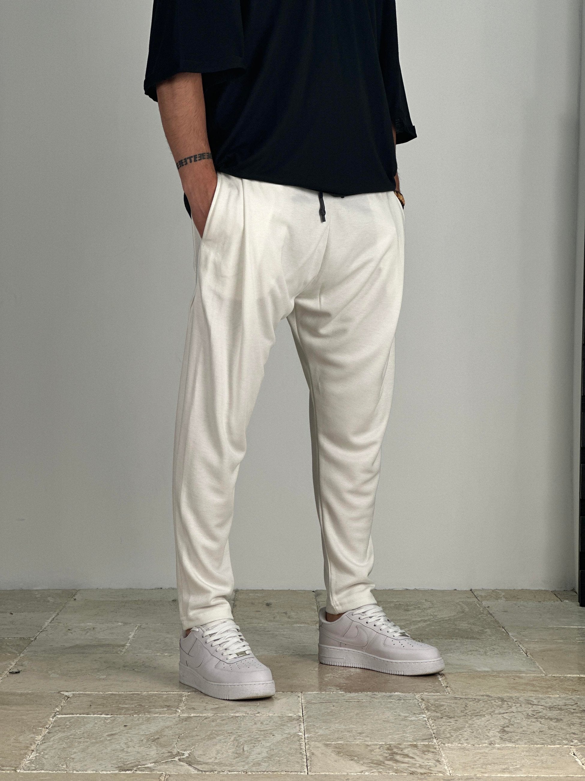 Beyaz Havuç Pantolon COC2436