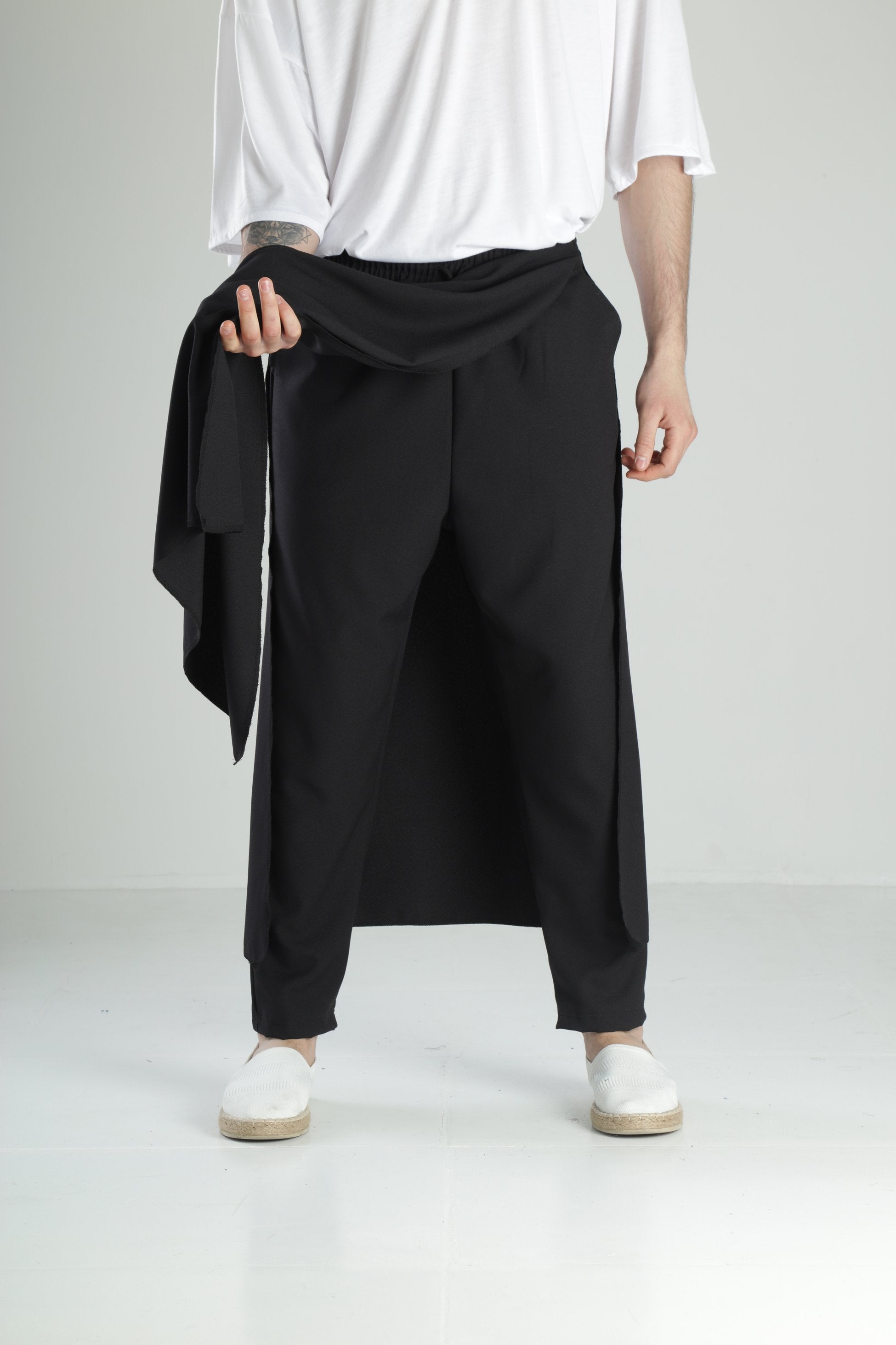 Çift Yönlü Samurai Baget Pantolon COC2345