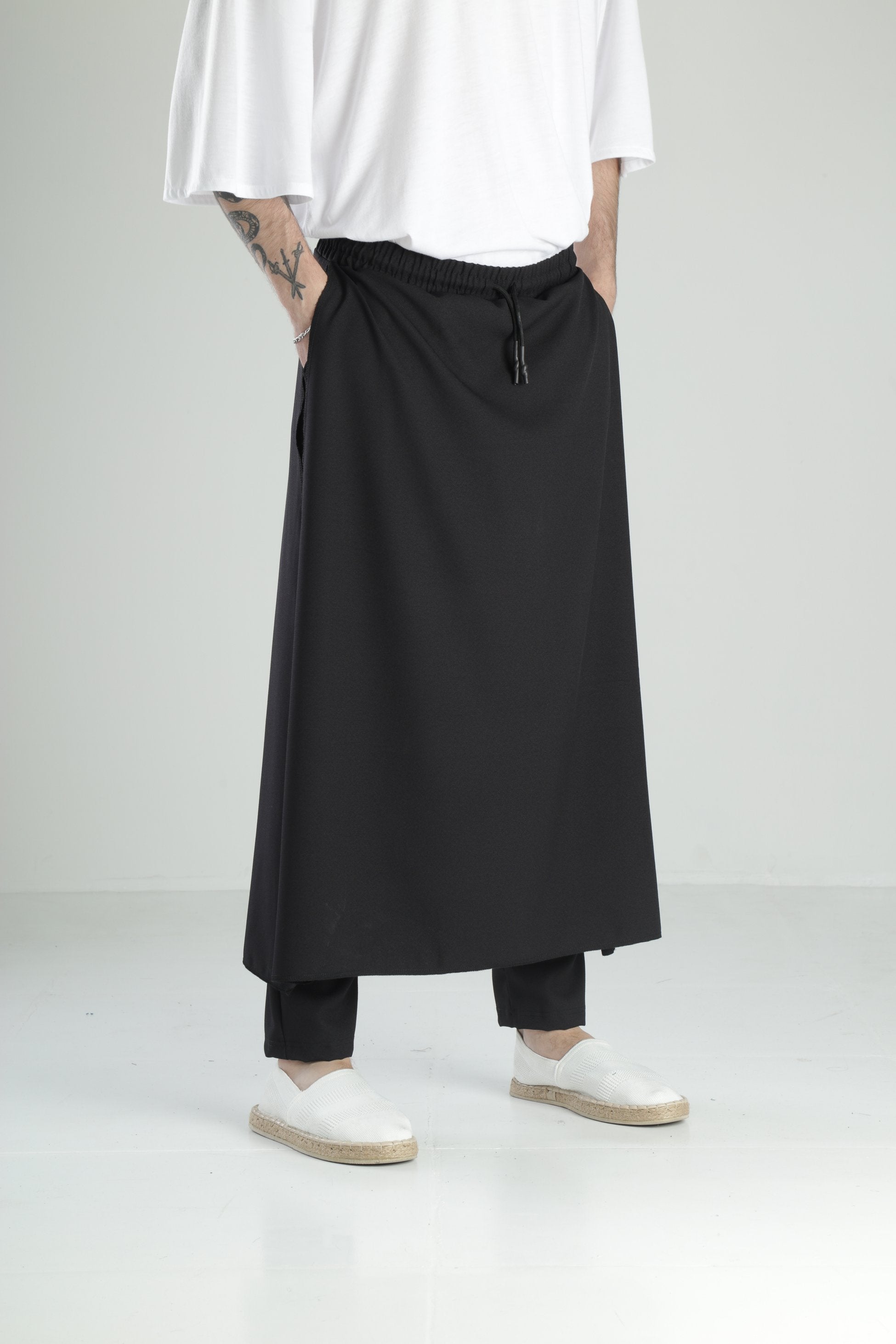 Çift Yönlü Samurai Baget Pantolon COC2345