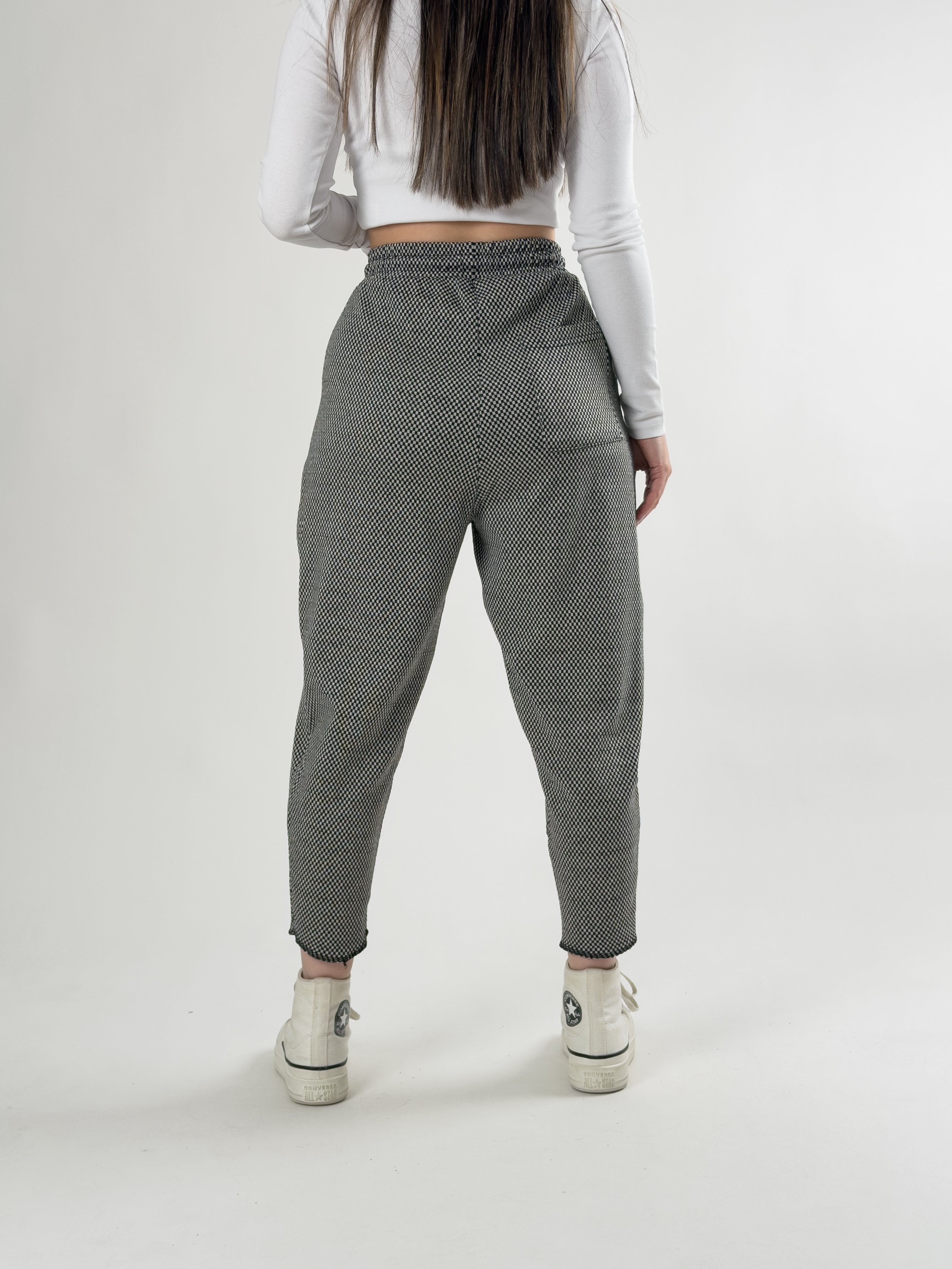 Cep Detaylı Açık Gri Kadın Baget Pantolon COC2678
