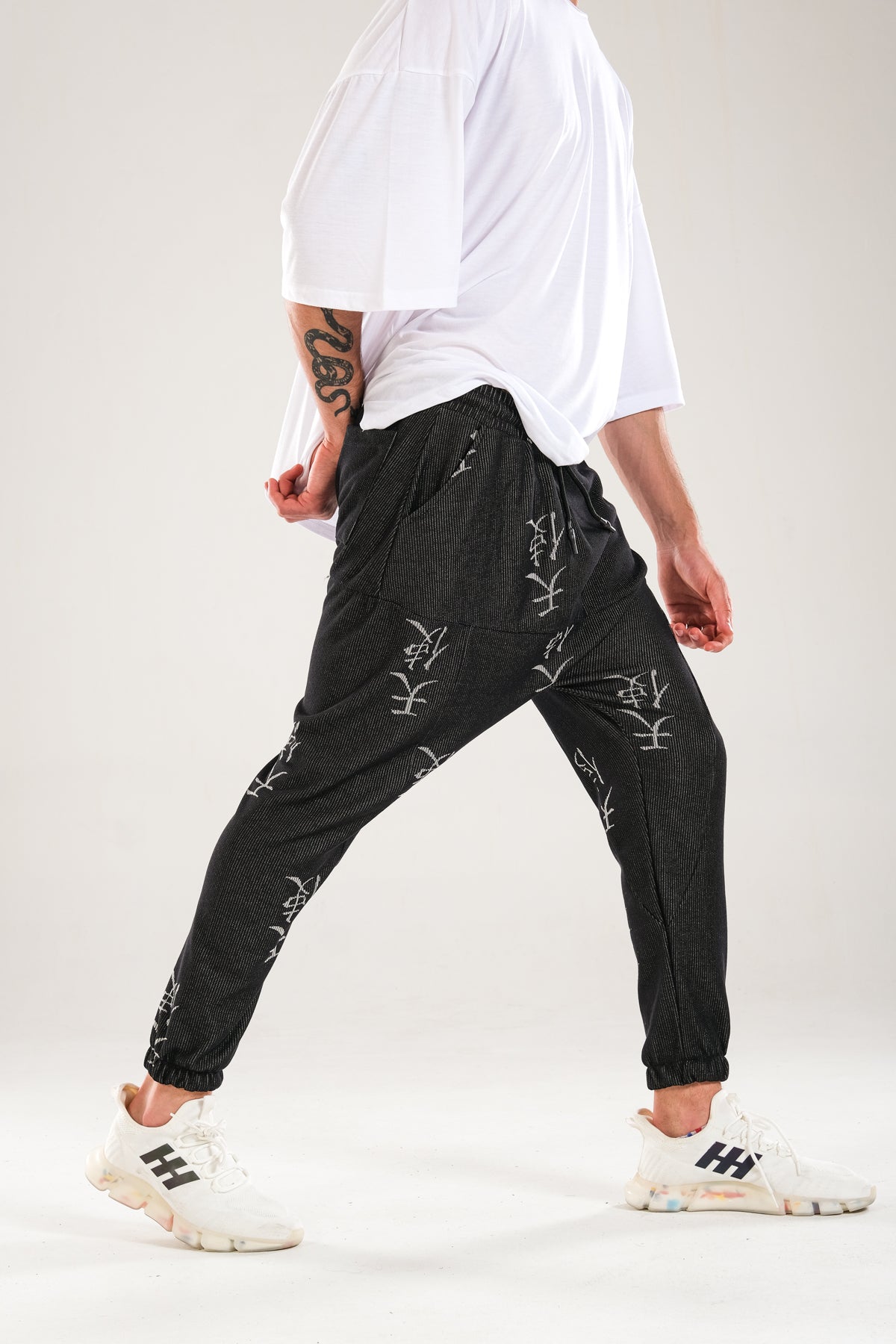 Chinese Desenli Harem Jogger COC1112