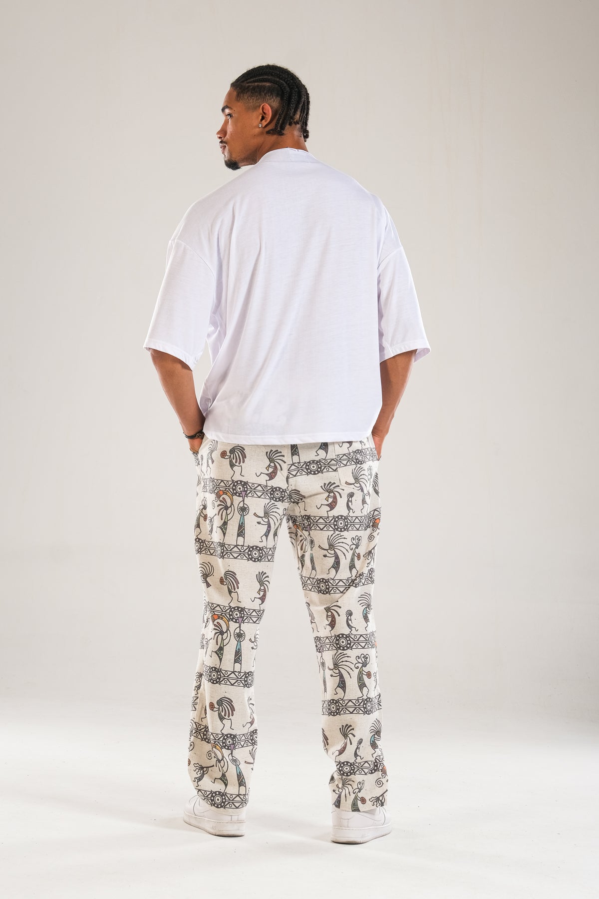 Cocopelli Desenli Baggy Pantolon COC1117