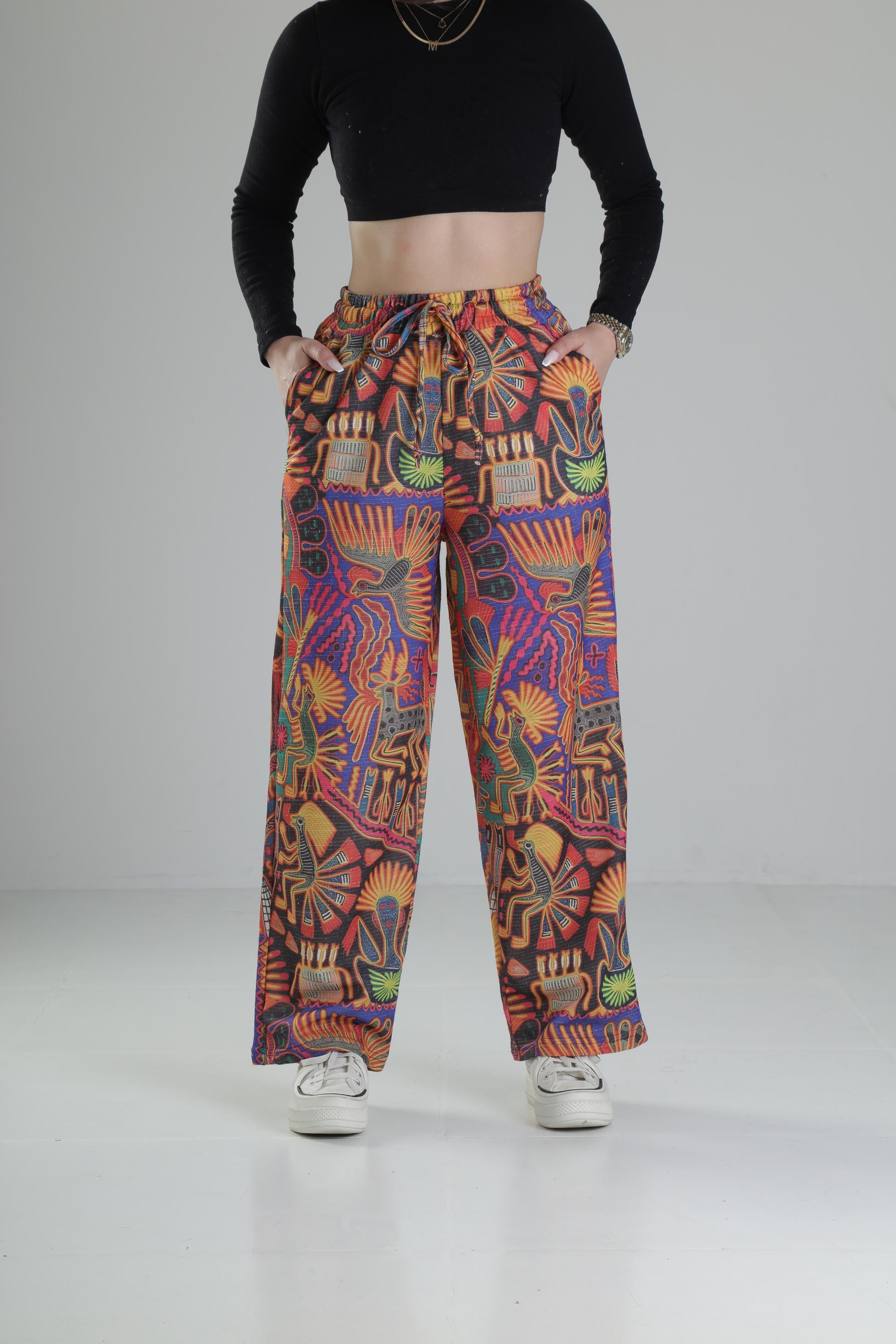 Cocopelli Desenli Baggy Pantolon COC2330