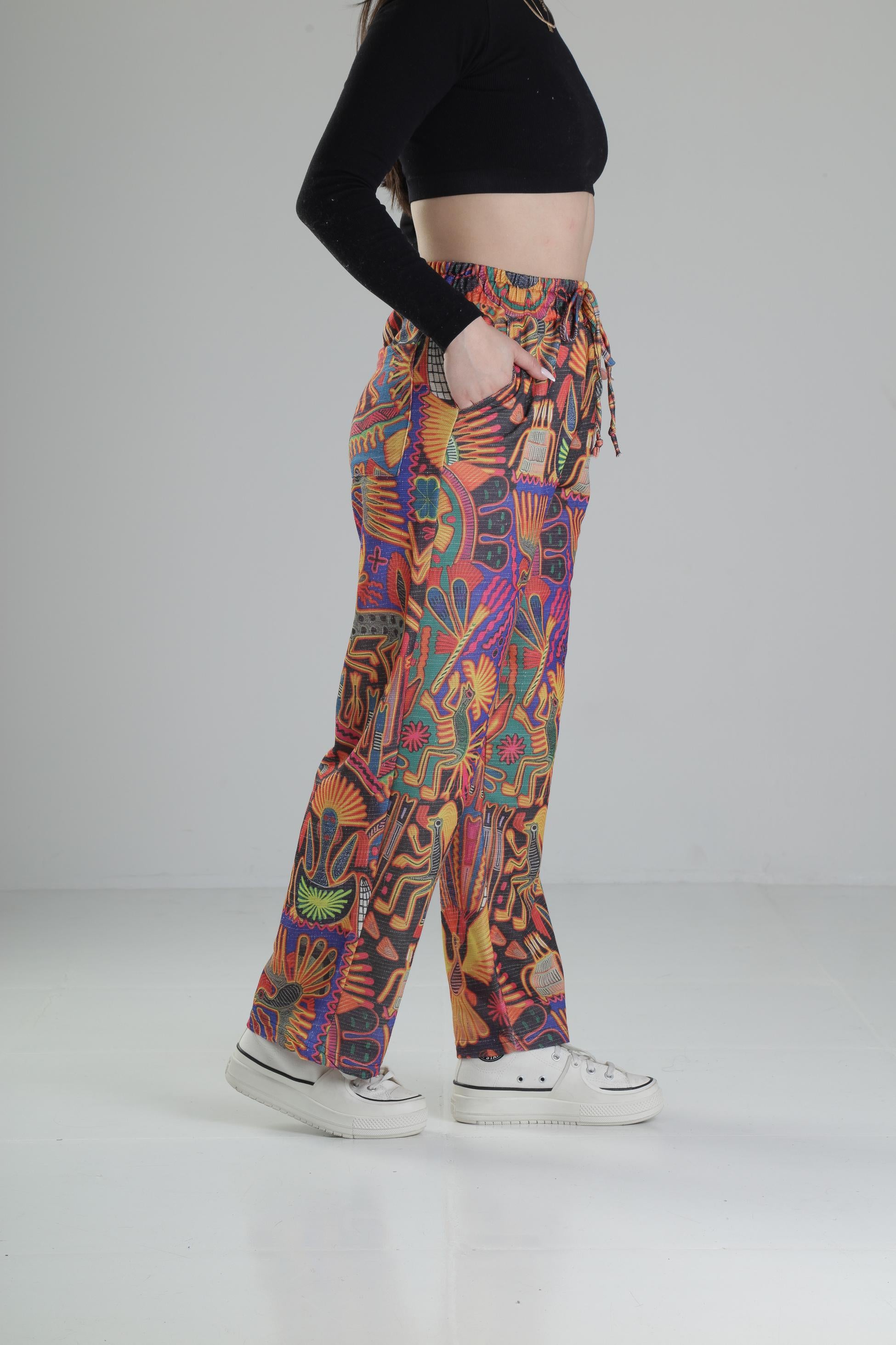 Cocopelli Desenli Baggy Pantolon COC2330