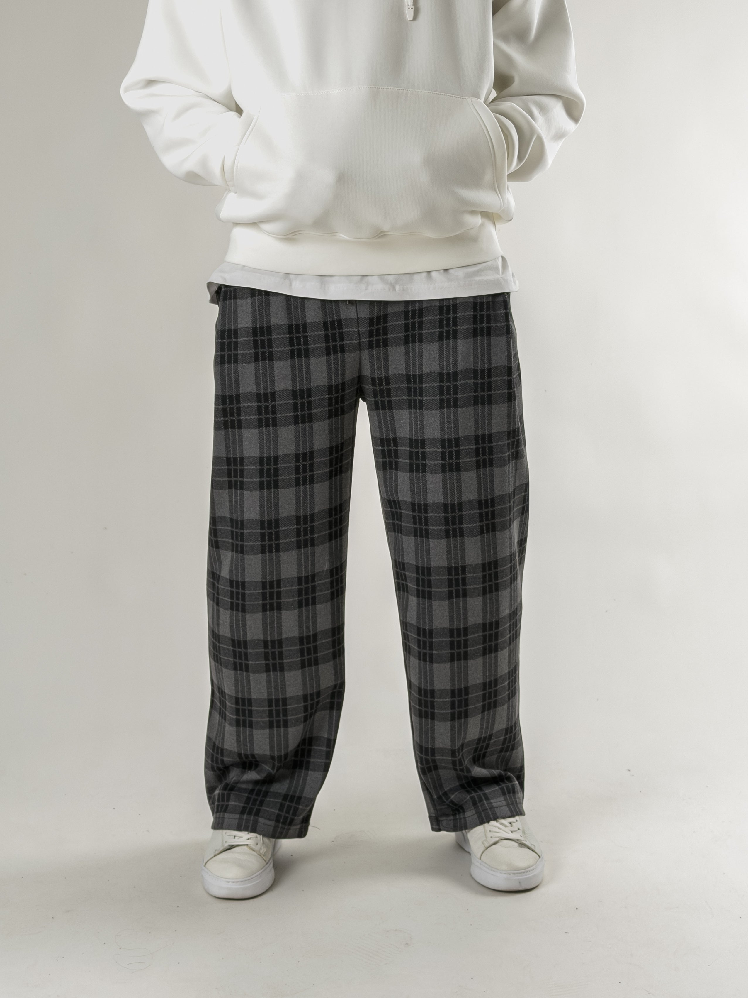 Ekose Erkek Baggy Pantolon COC2666