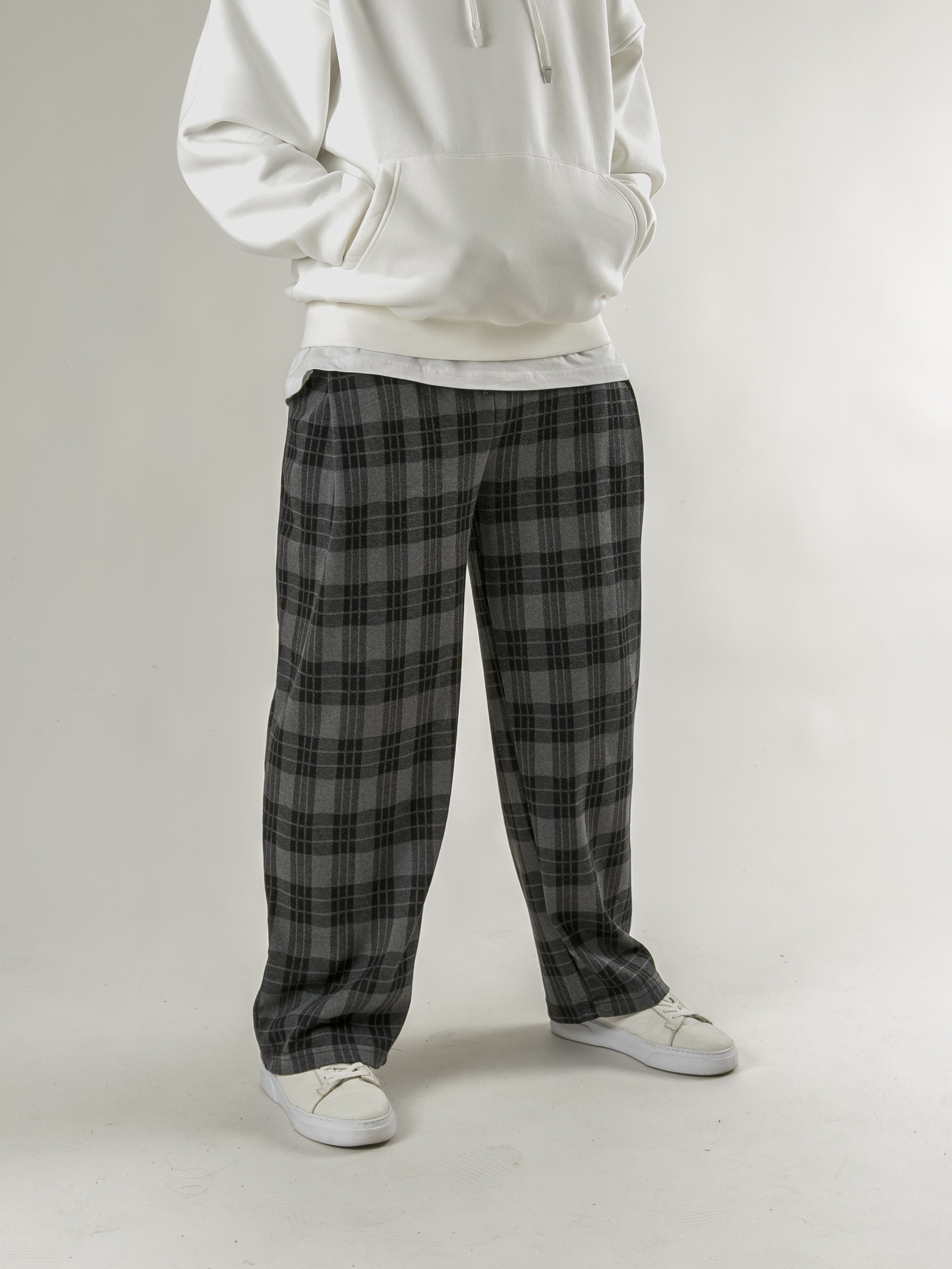 Ekose Erkek Baggy Pantolon COC2666