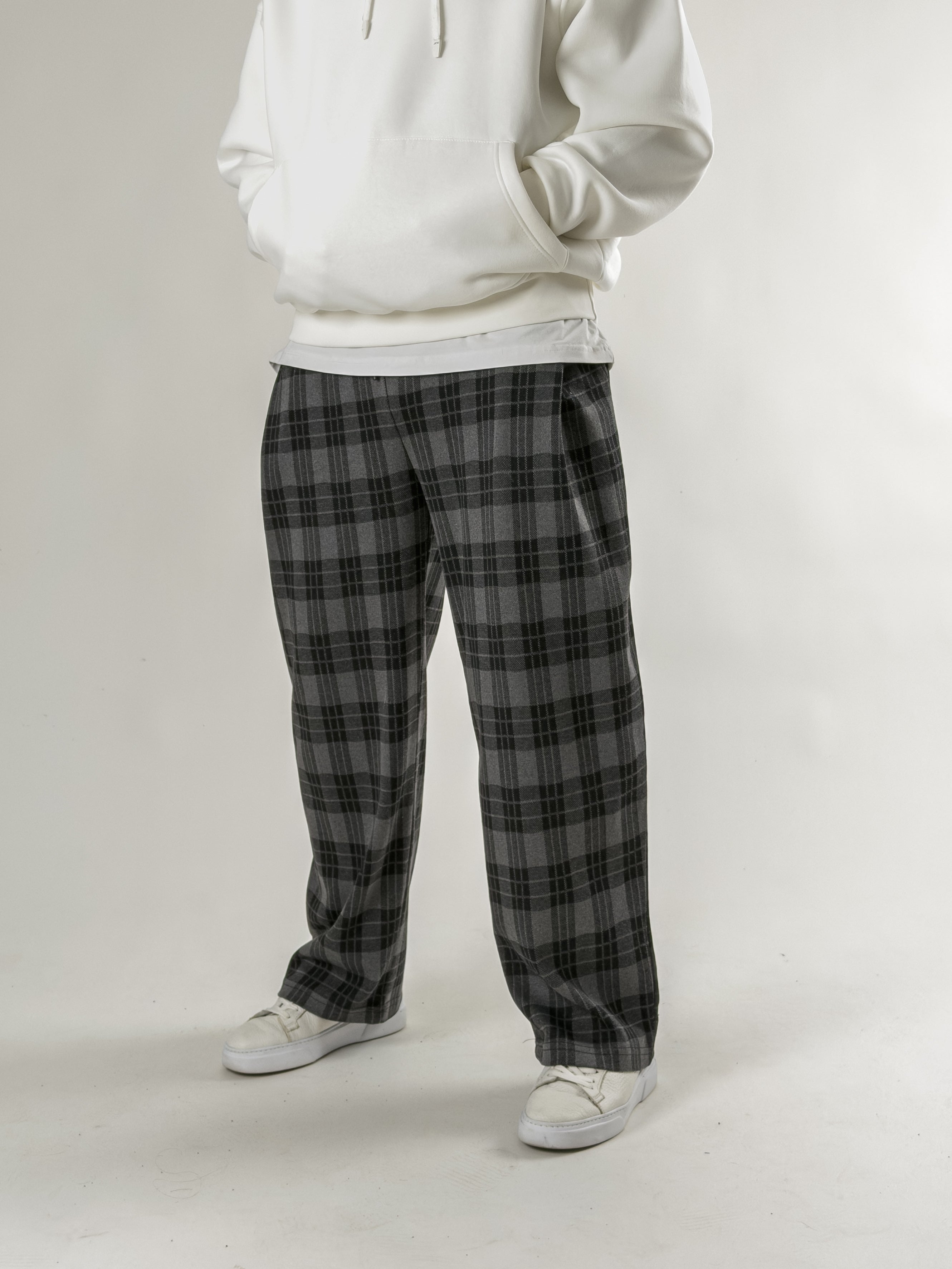 Ekose Erkek Baggy Pantolon COC2666