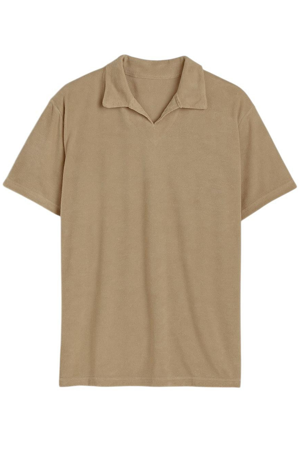 Erkek Tişört 5'li Set Oversize Polo Yaka Basic Yumuşak Dokulu T-Shirt Kahve-Siyah-Haki-Bej-Antr COC2573