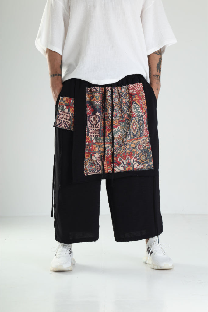 Etnik Desenli Tokyo Şalvar Pantolon COC1296