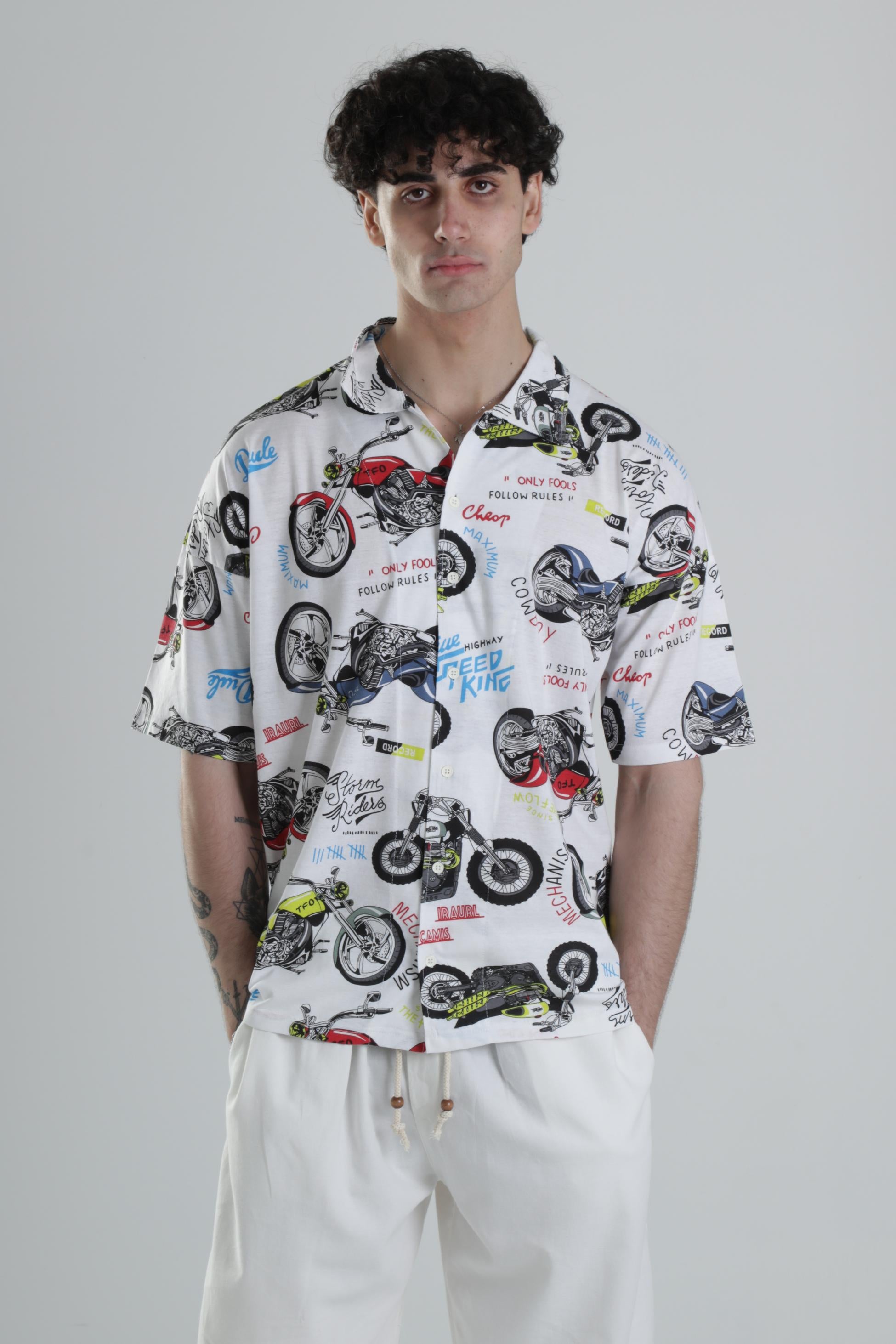 Funny Moto Gömlek COC2292