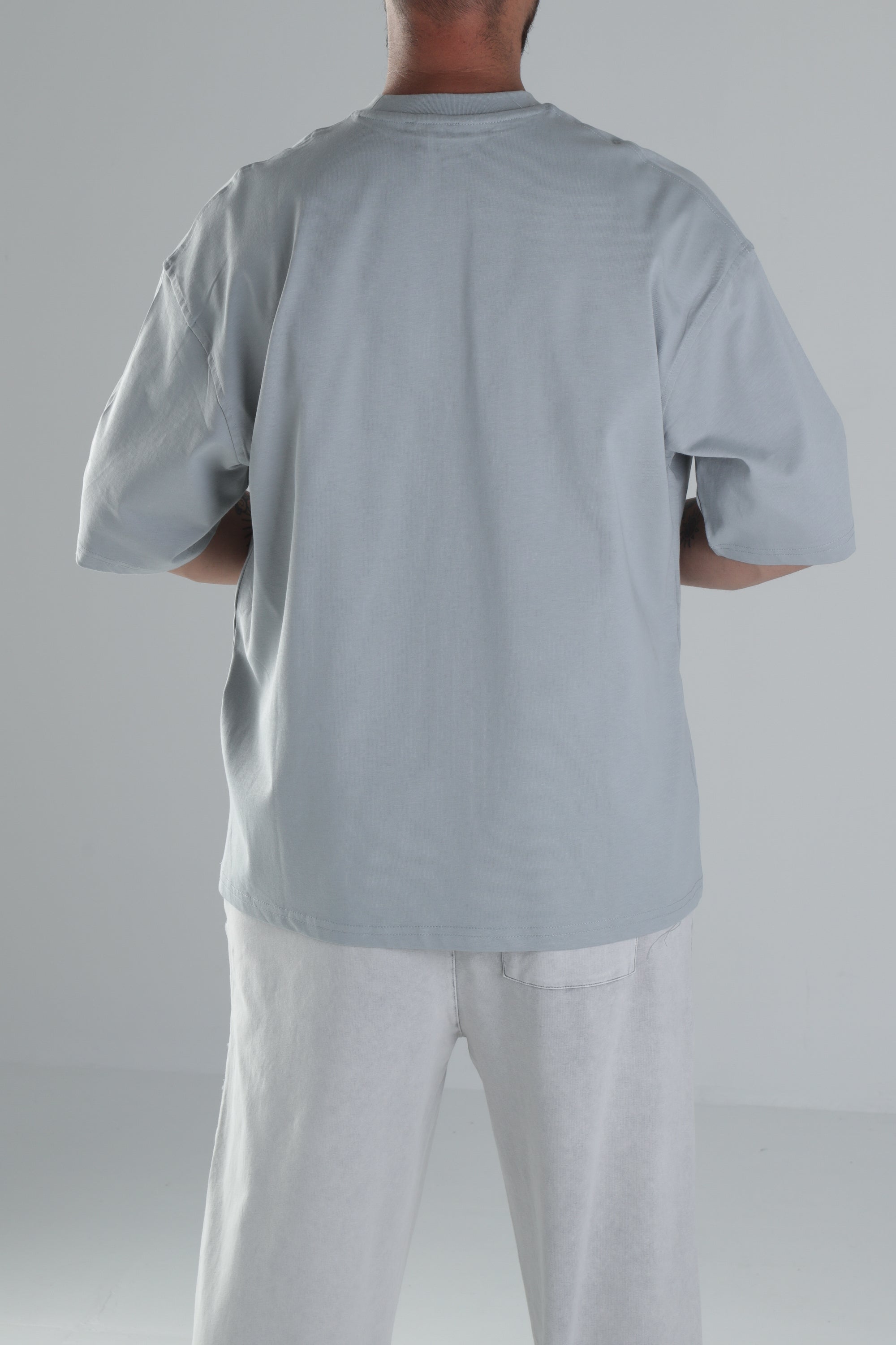 Gri Oversize T-Shirt COC1490