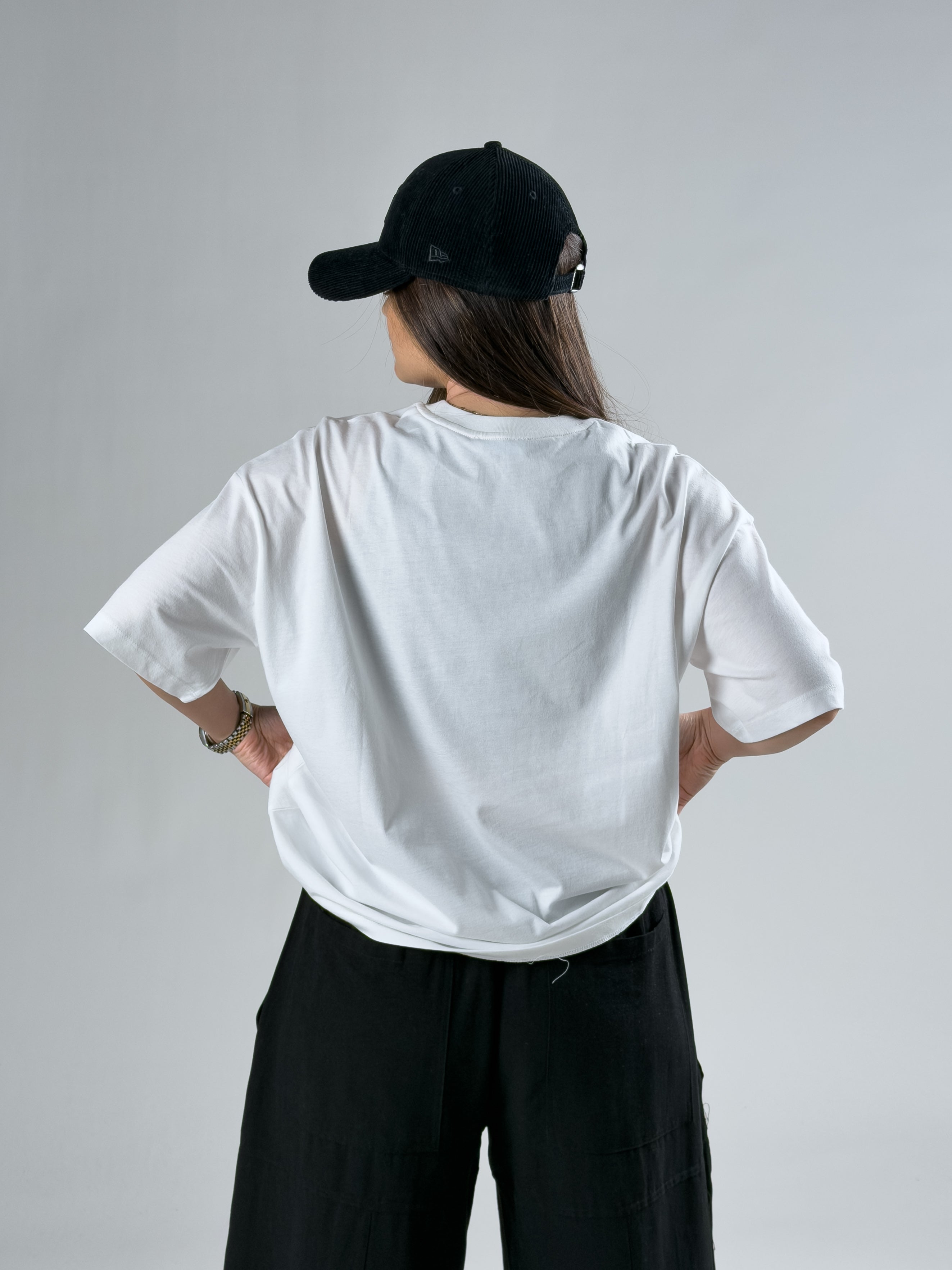 Hayvan Desenli Kadın Basic T-Shirt COC3045