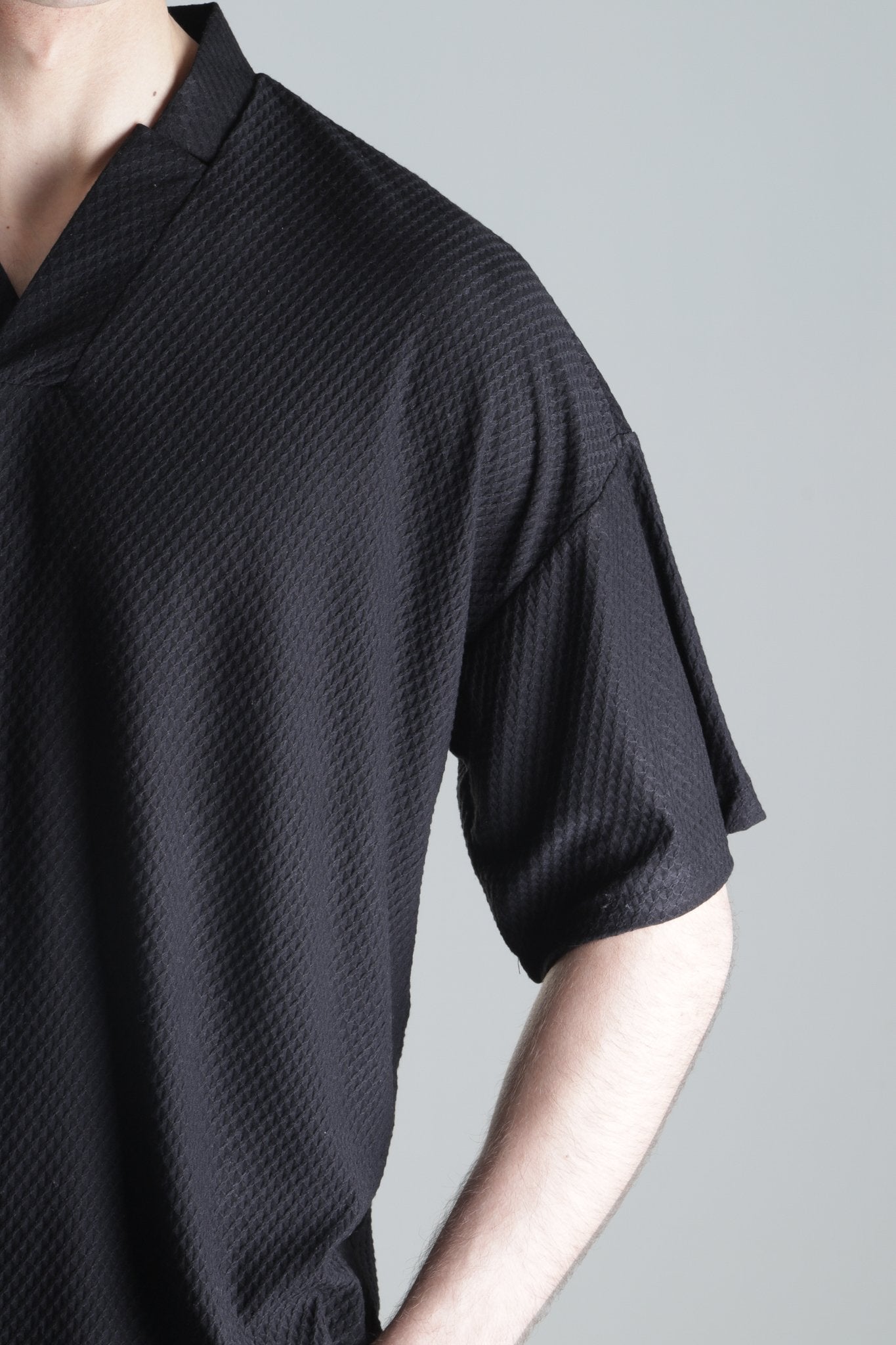 İtalyan Kesim Siyah T-Shirt COC2143