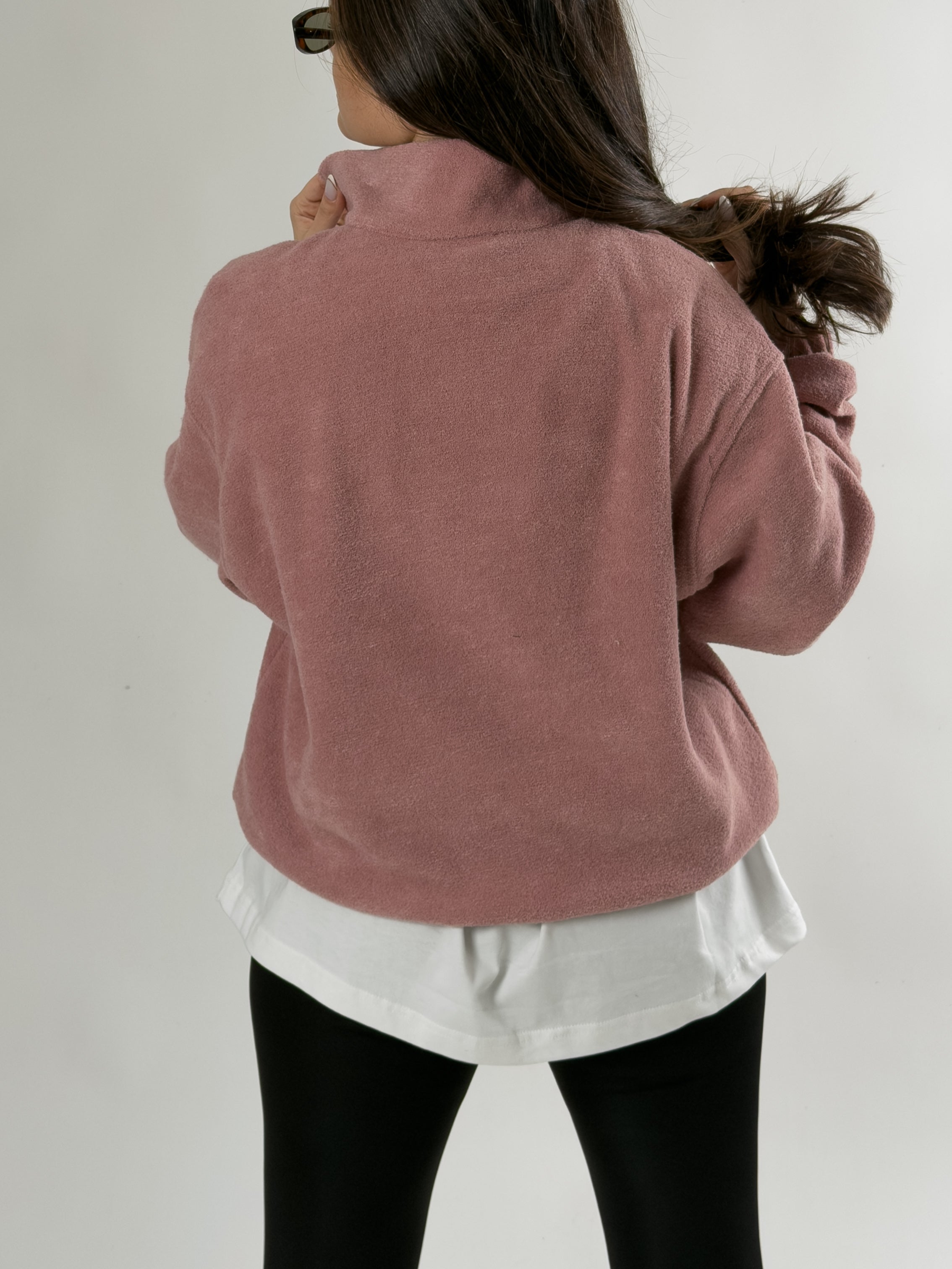 Kadın Pudra Sweatshirt COC2658