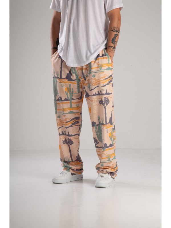 Kaktüs Desenli Baggy Pantolon COC2170
