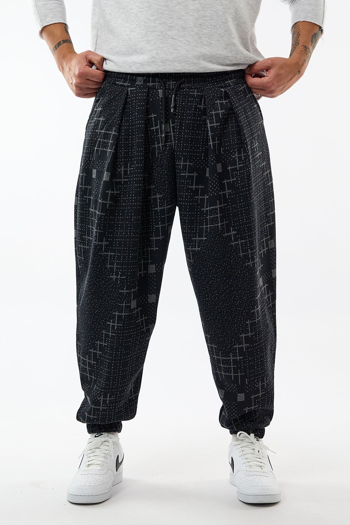 Matrix Pileli Jogger Erkek Pantolon COC3644
