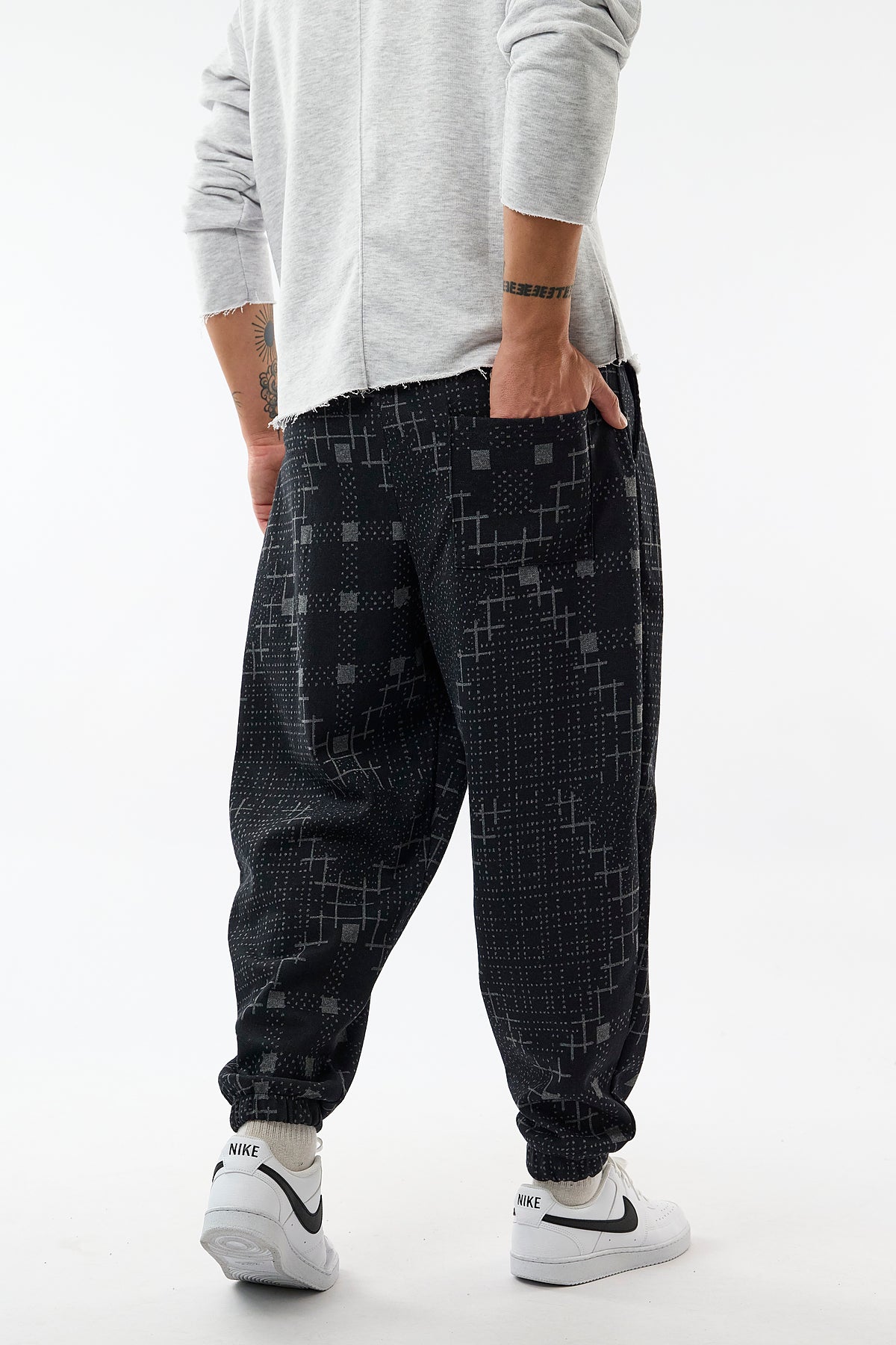 Matrix Pileli Jogger Erkek Pantolon COC3644