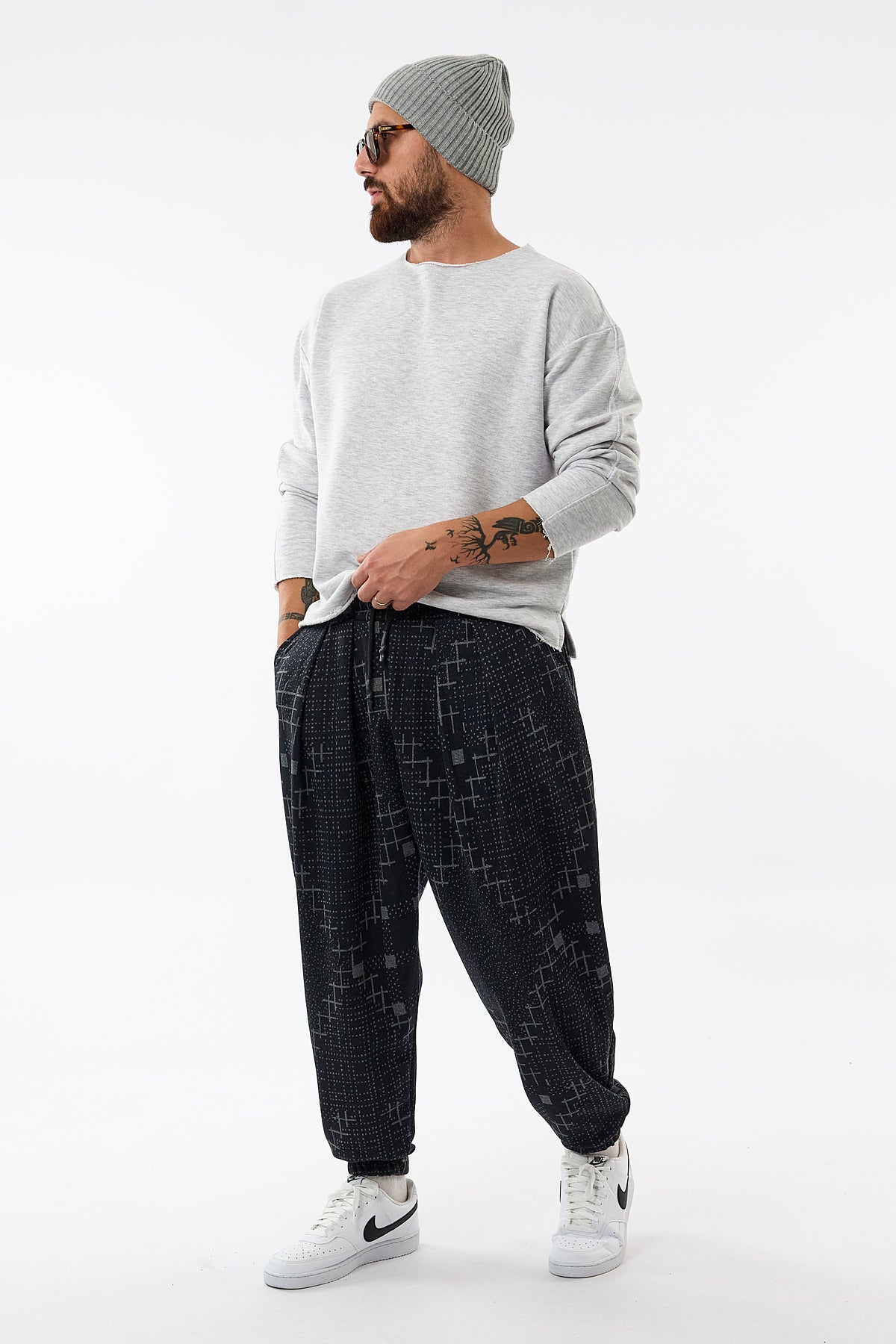 Matrix Pileli Jogger Erkek Pantolon COC3644