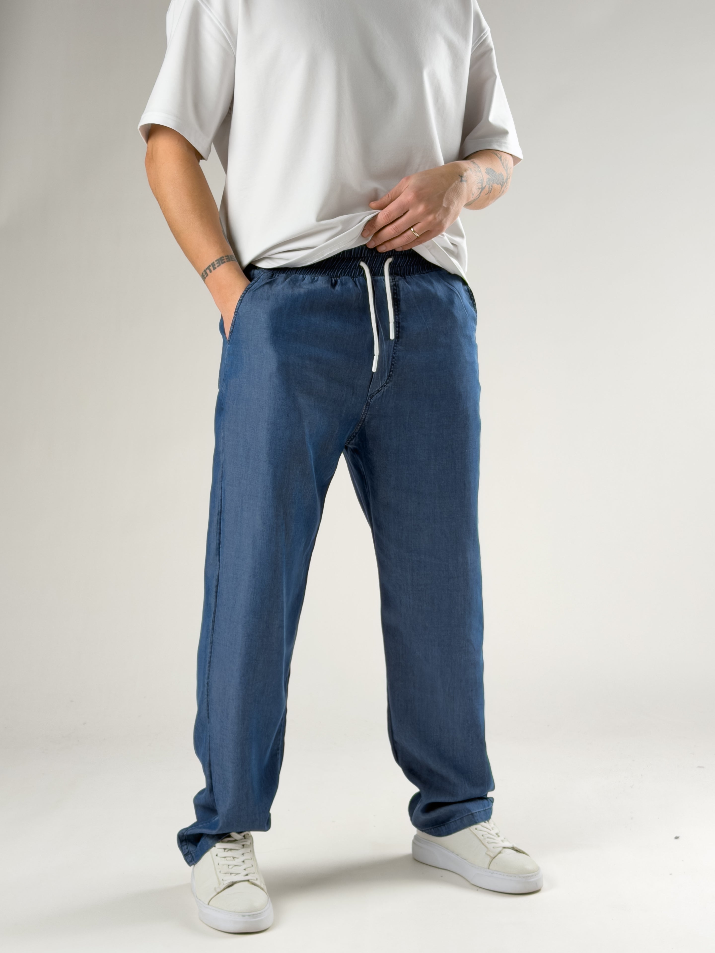 Mevsimlik Erkek Kot Baggy Pantolon COC2826