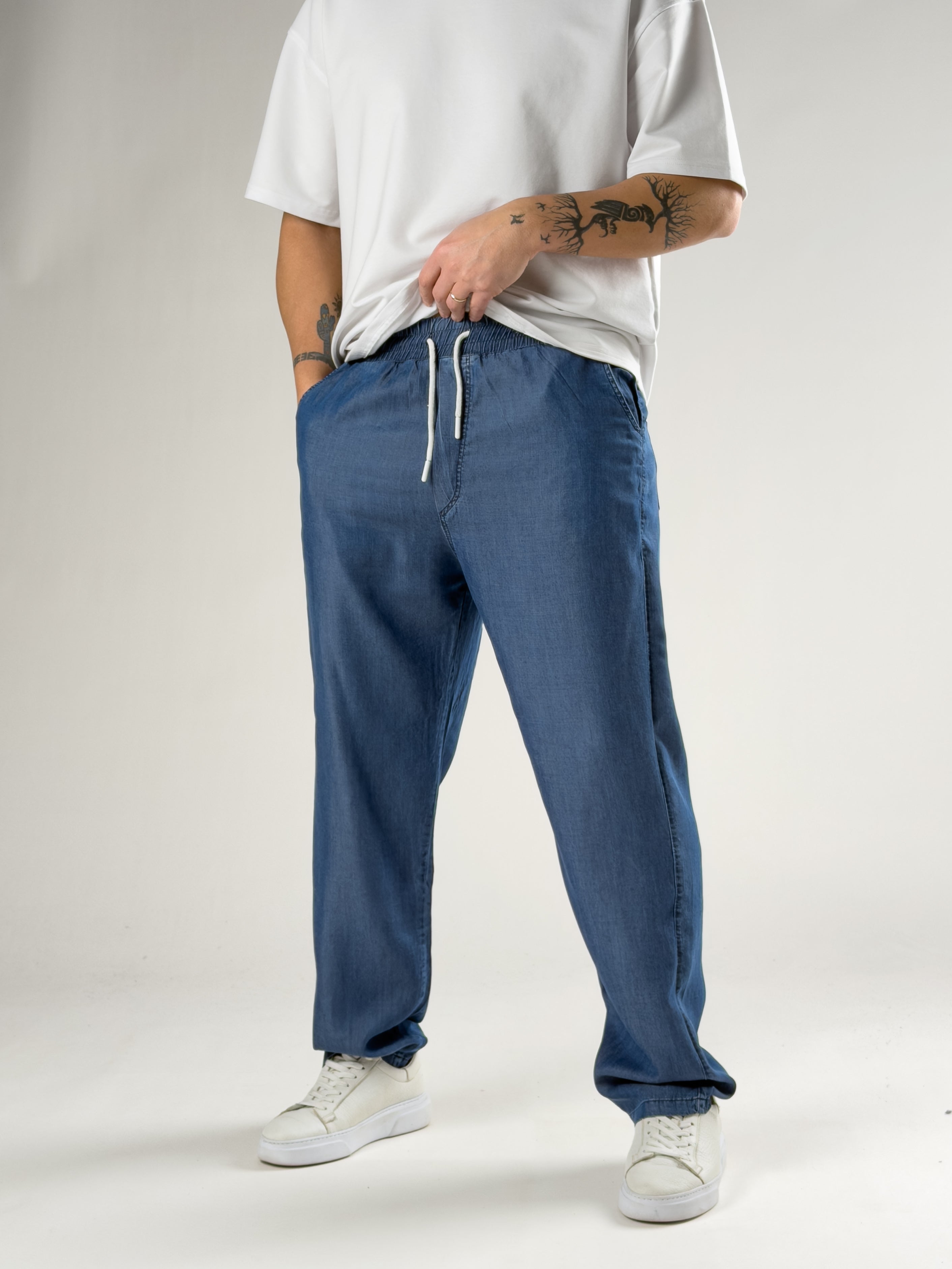 Mevsimlik Erkek Kot Baggy Pantolon COC2826