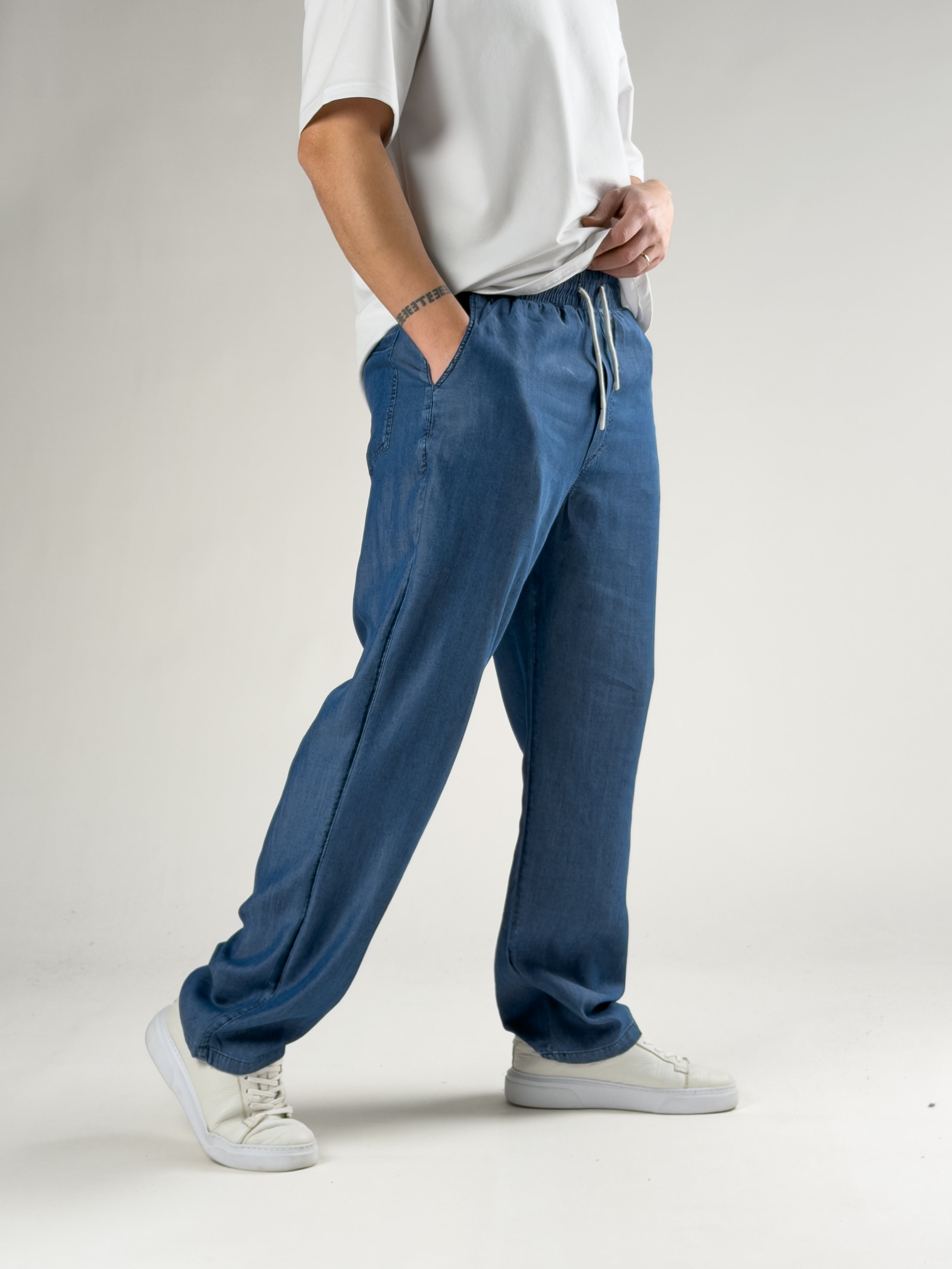 Mevsimlik Erkek Kot Baggy Pantolon COC2826