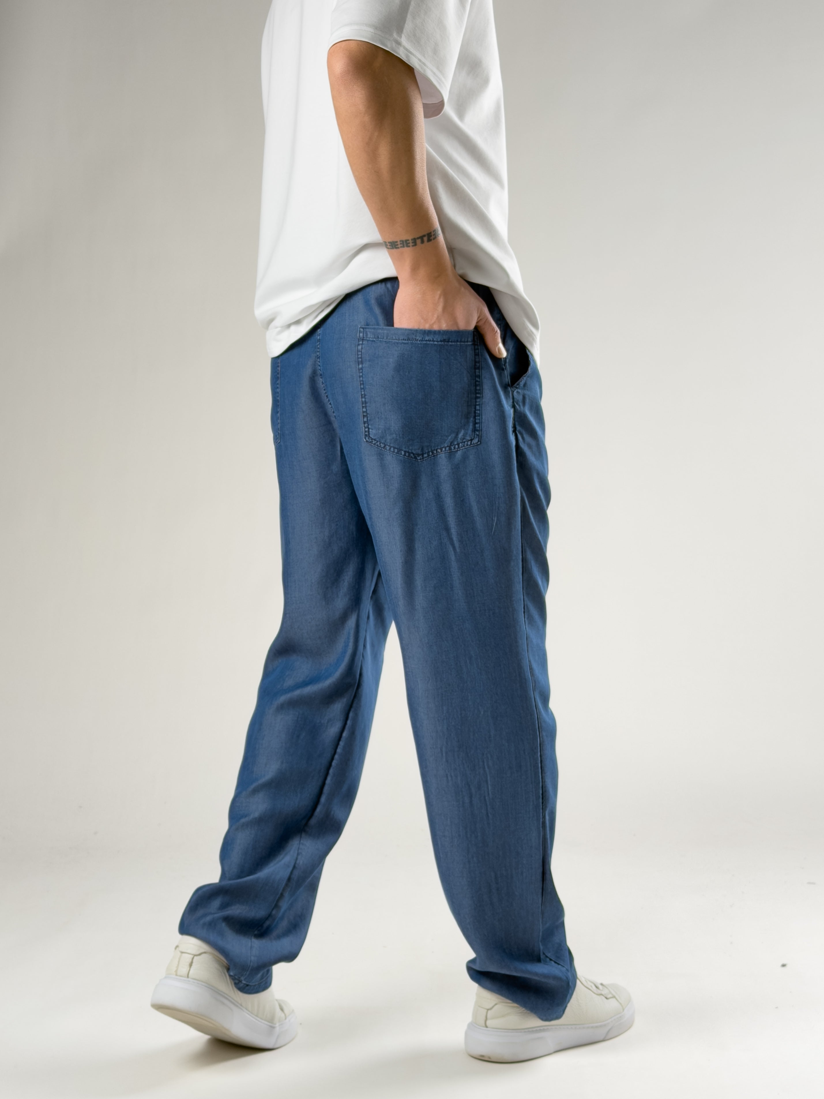Mevsimlik Erkek Kot Baggy Pantolon COC2826