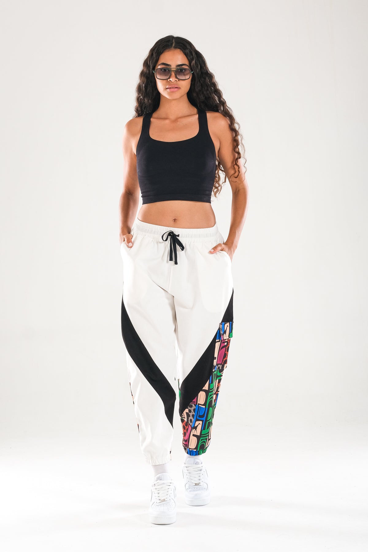 Neon Desenli Jogger Pantolon COC1133