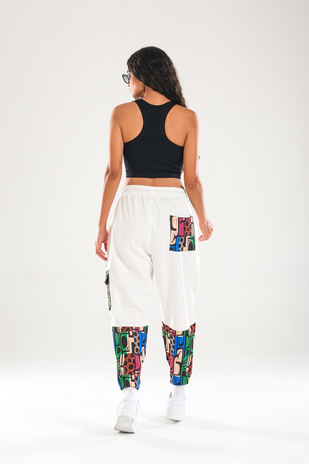 Neon Desenli Jogger Pantolon COC1133