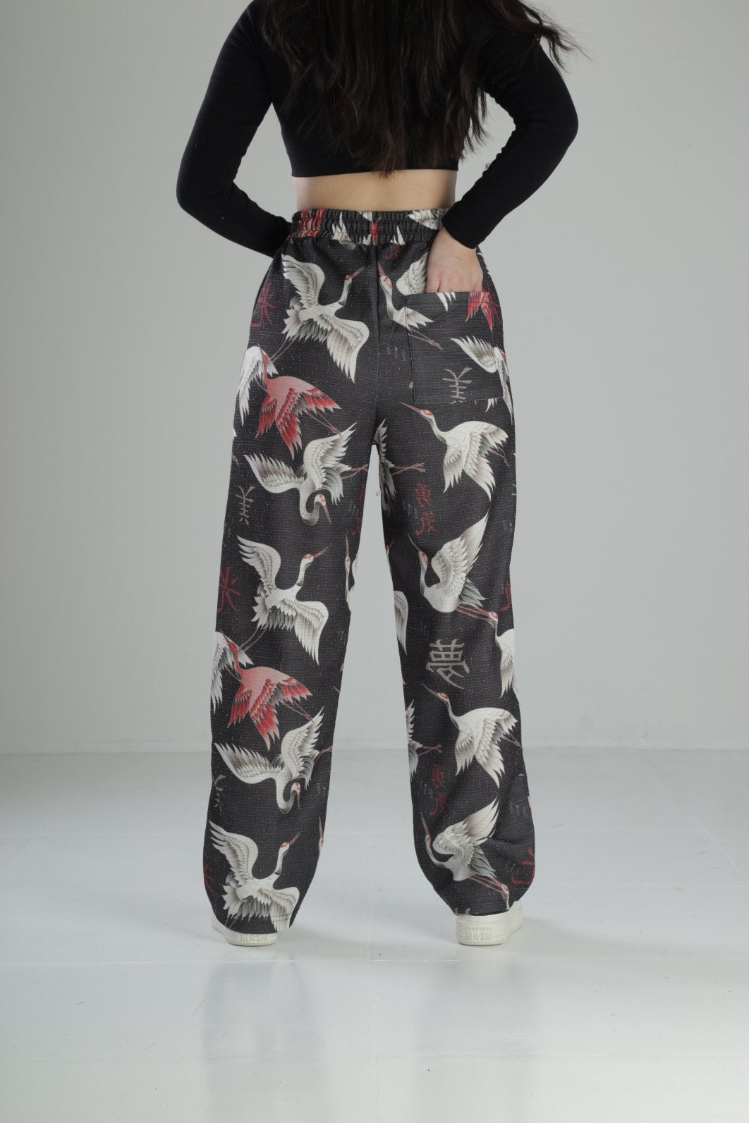 Özgürlük Desenli Baggy Pantolon COC2076
