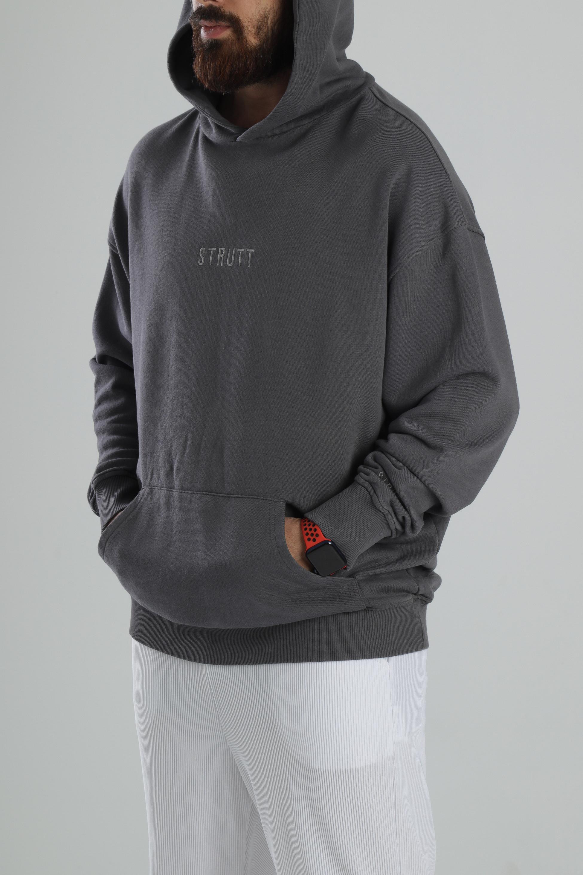 Oversize Füme Hoodie COC2065