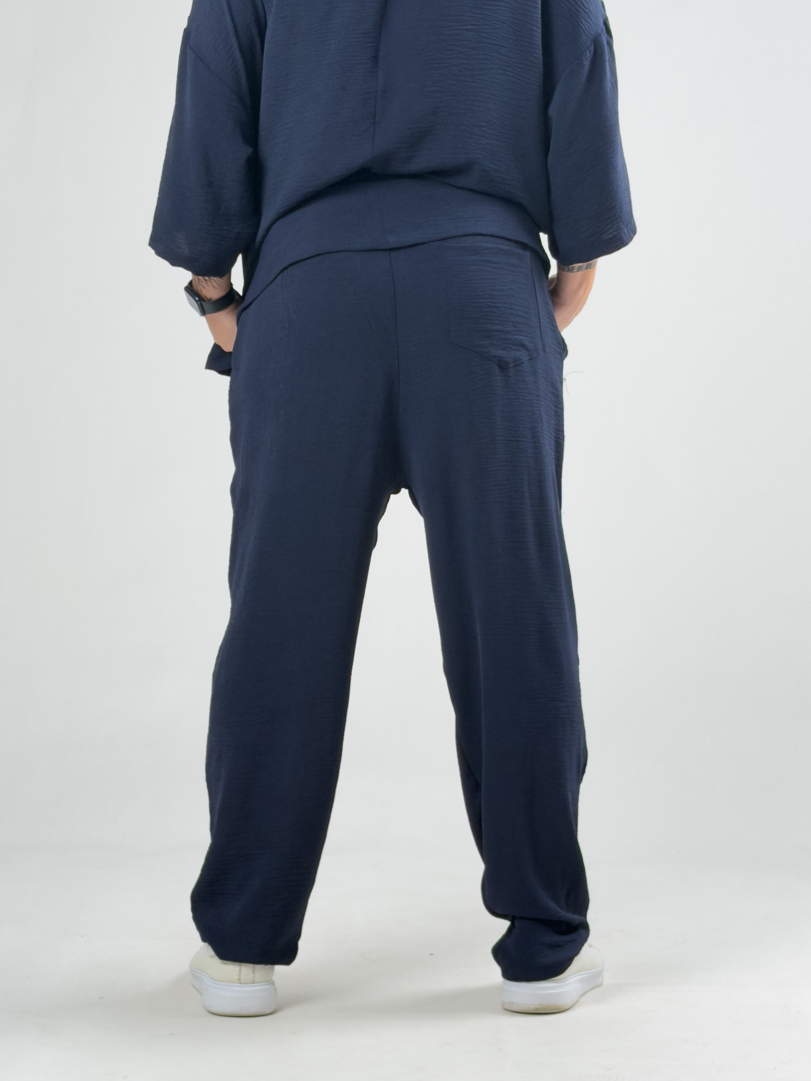 Oversize Lacivert Keten Takım COC3204