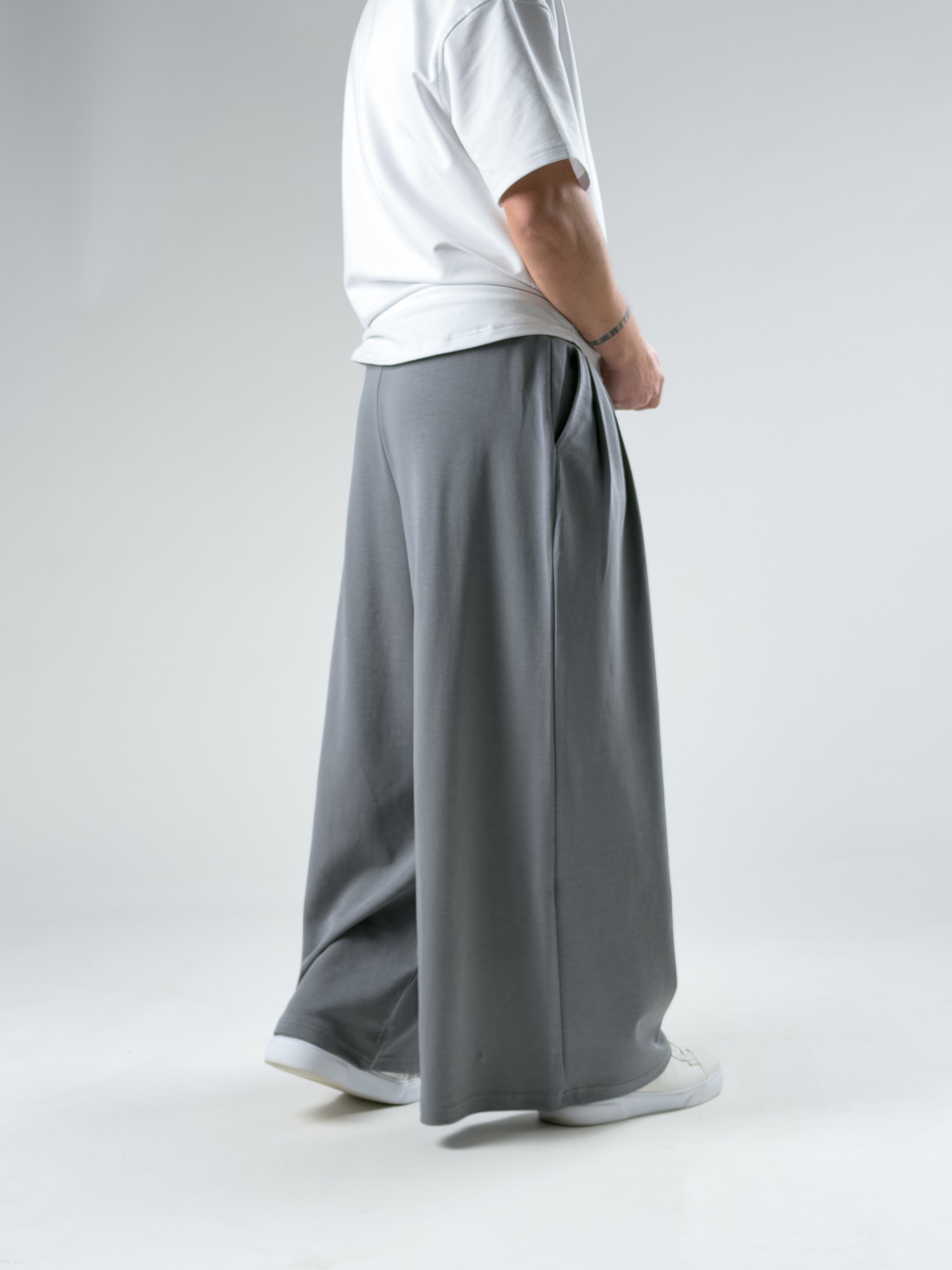 Oversize Samurai Füme Erkek Pantolon COC2906