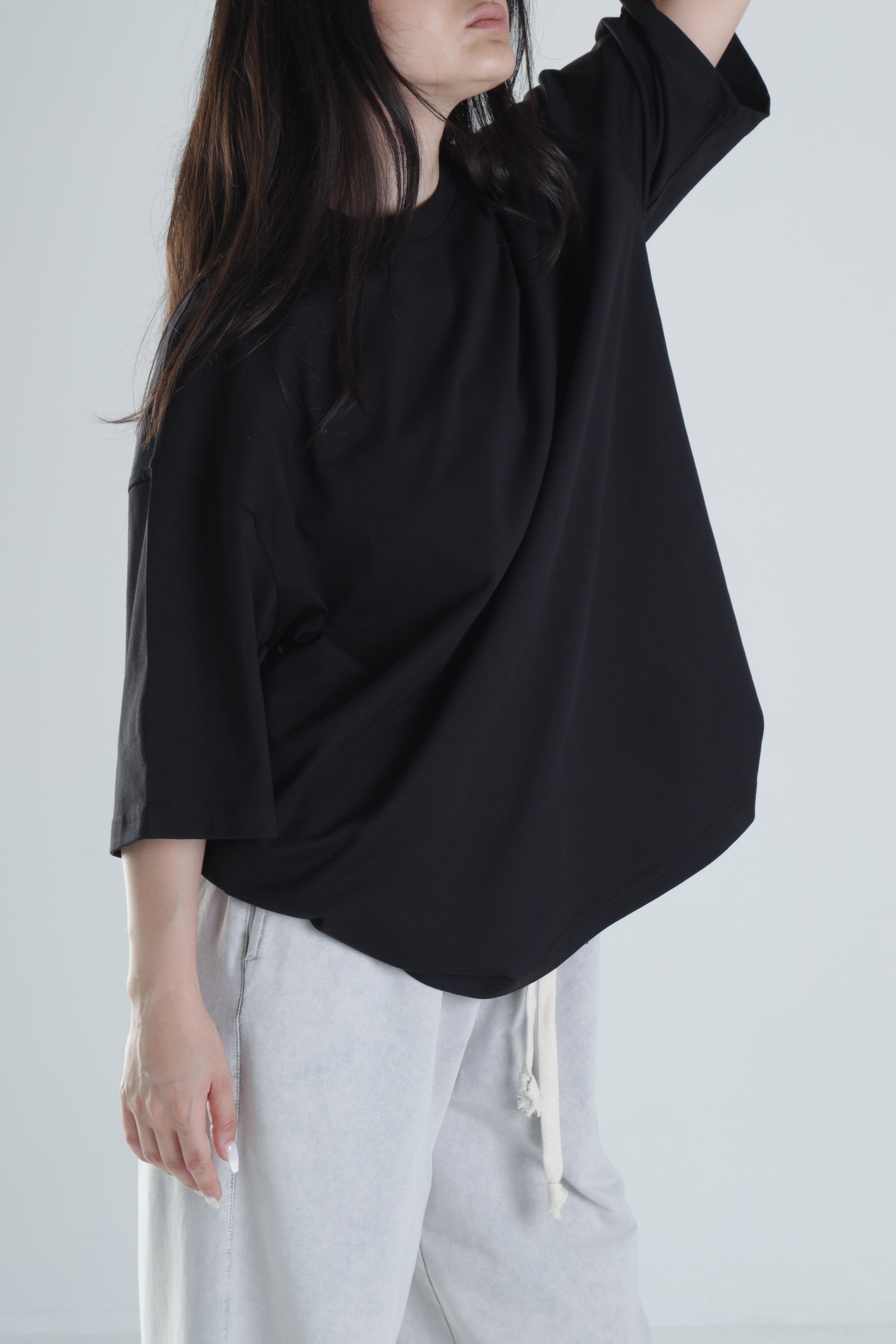Oversize Siyah T-Shirt COC1315