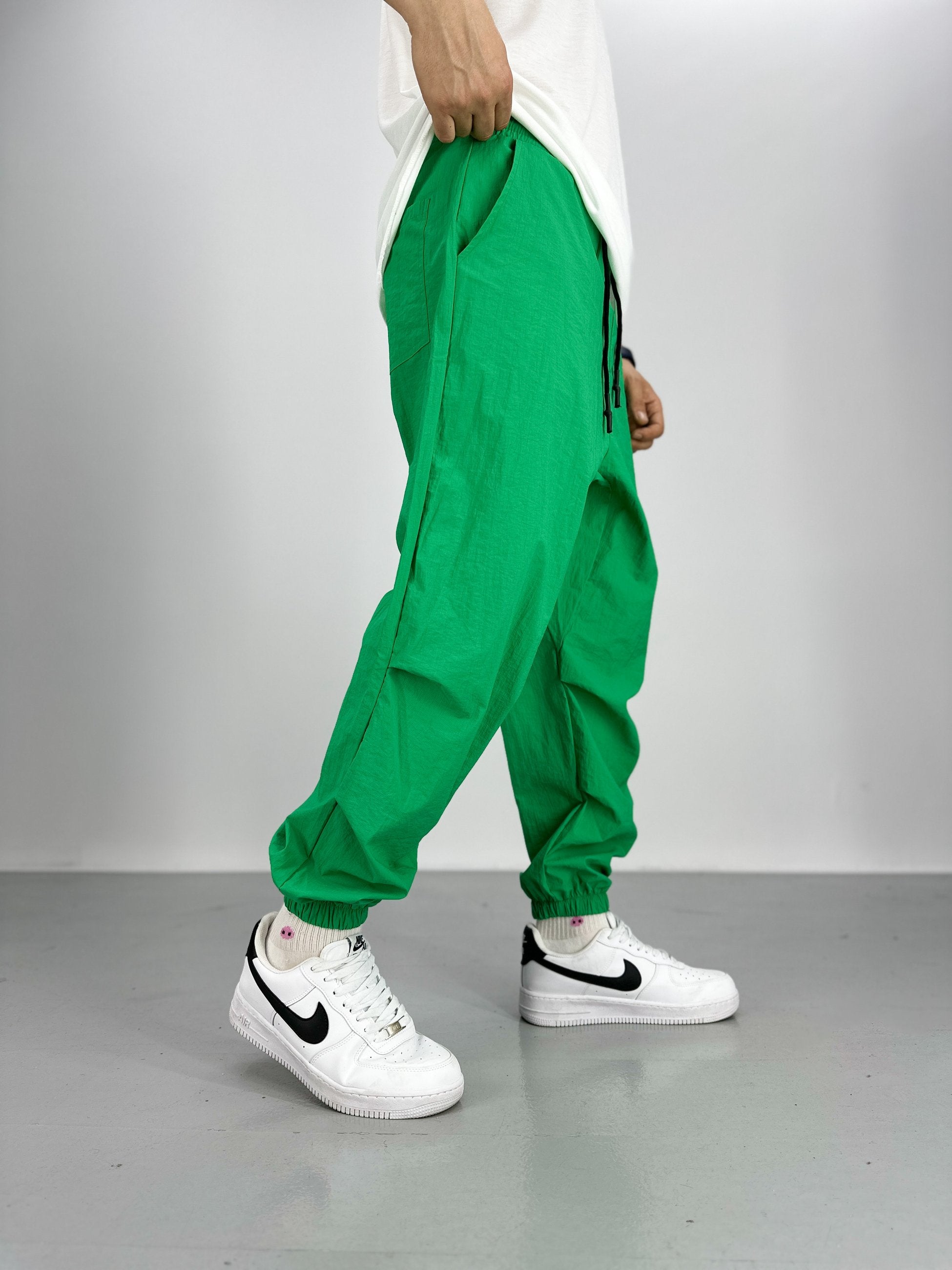 Paraşüt Kumaş Yeşil Jogger COC1565