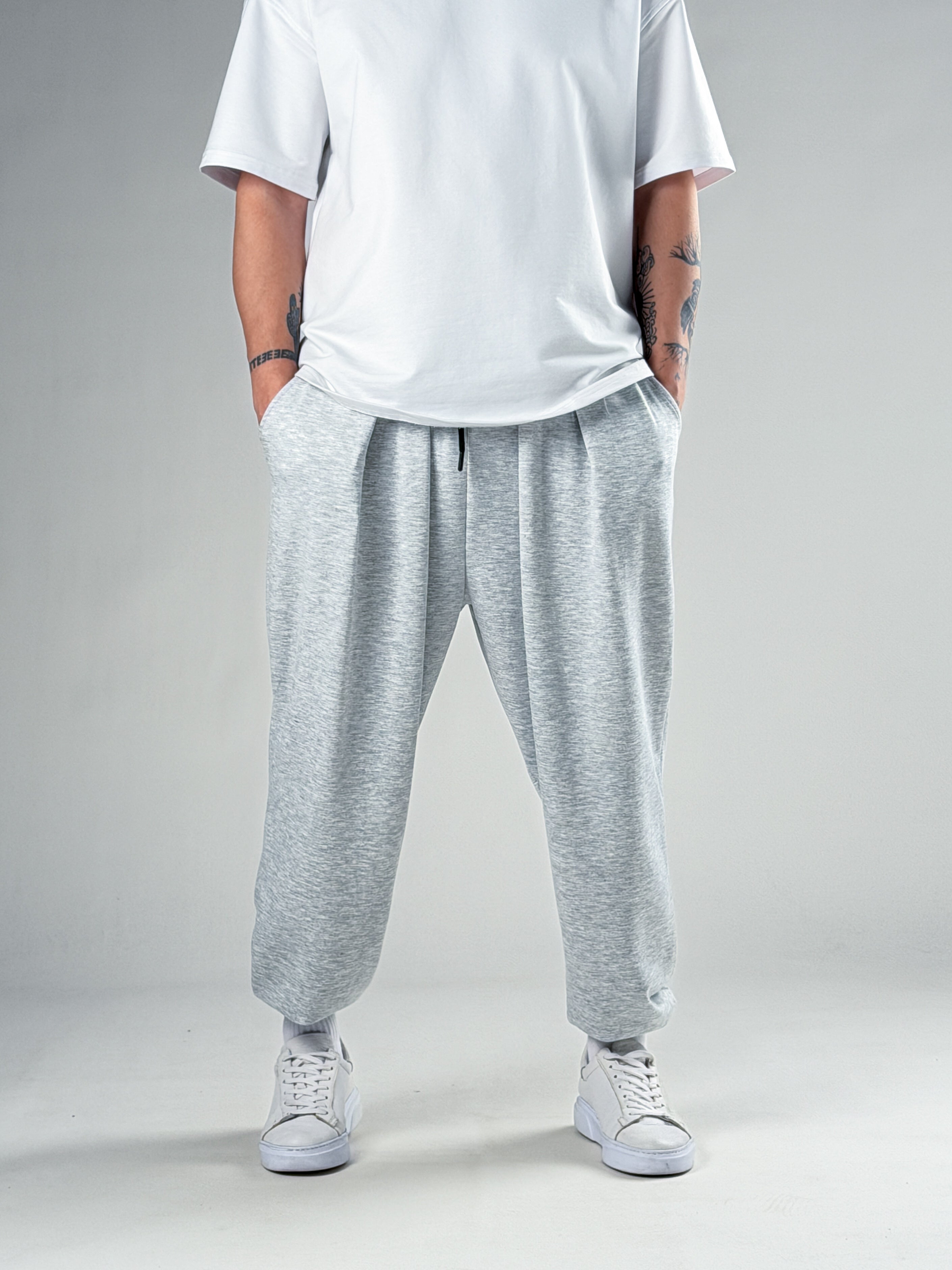 Pileli Grimenanj Erkek Jogger Pantolon COC2856