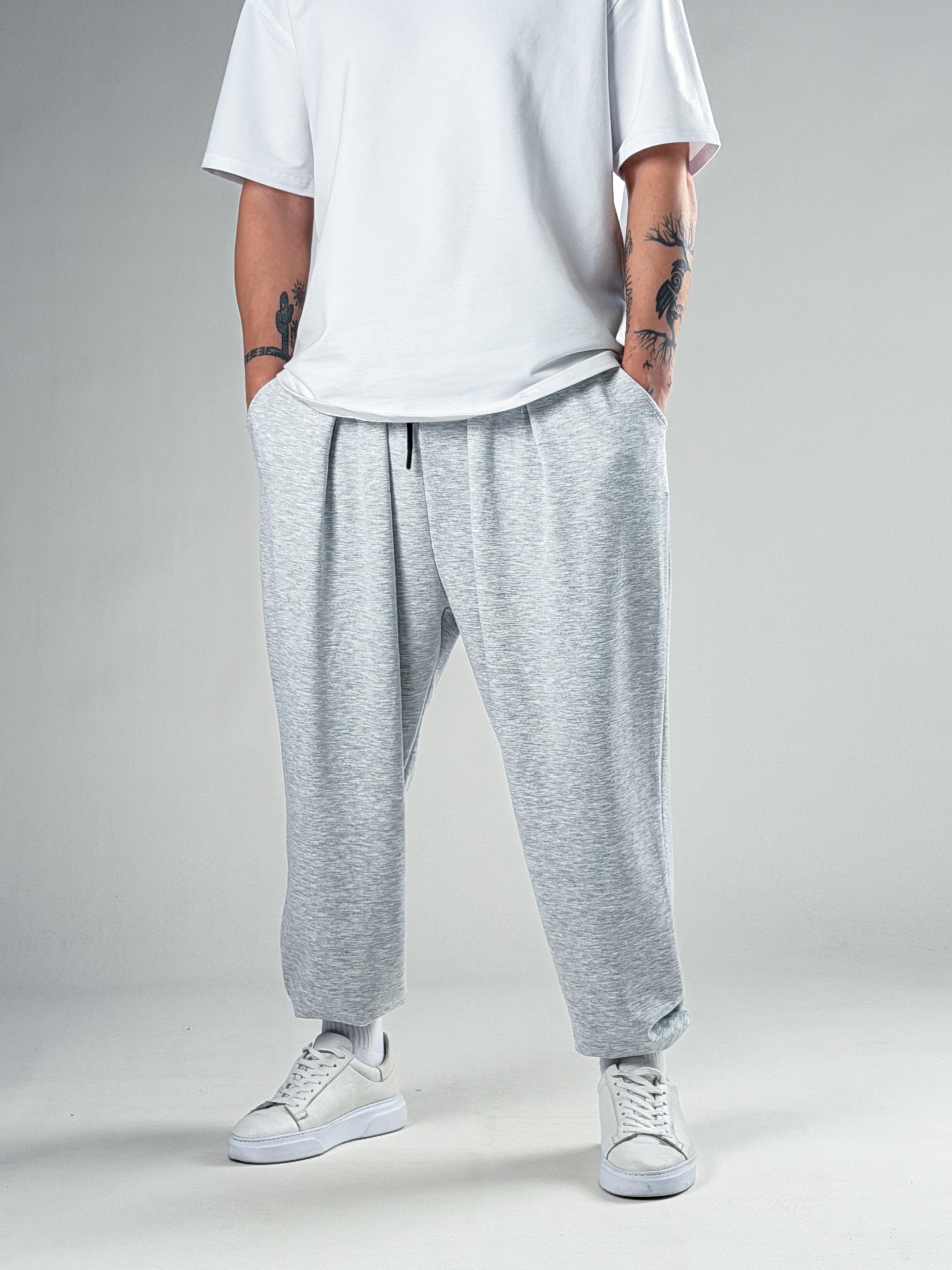Pileli Grimenanj Erkek Jogger Pantolon COC2856