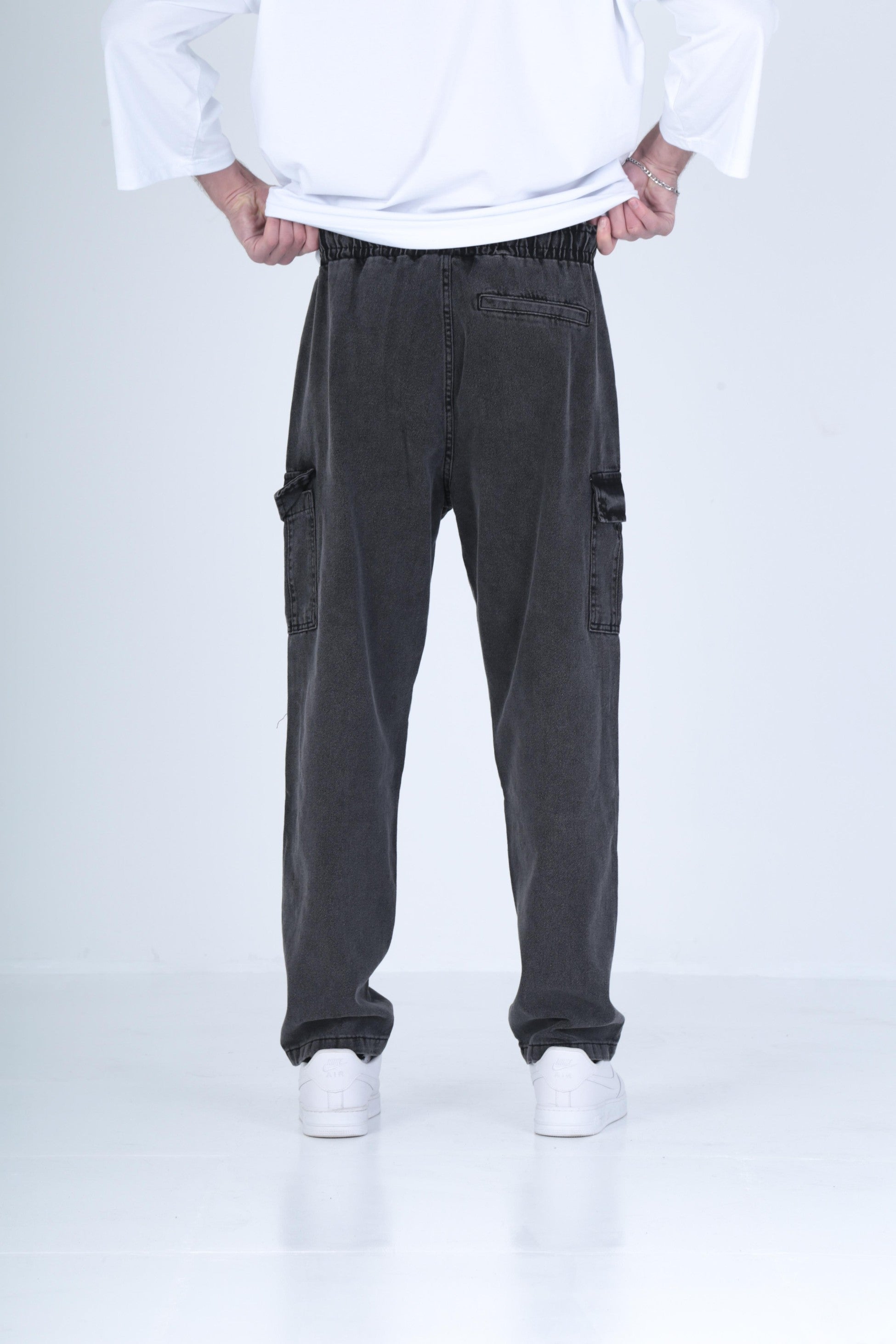 Premium Kalite Antrasit Baggy Pantolon COC1901
