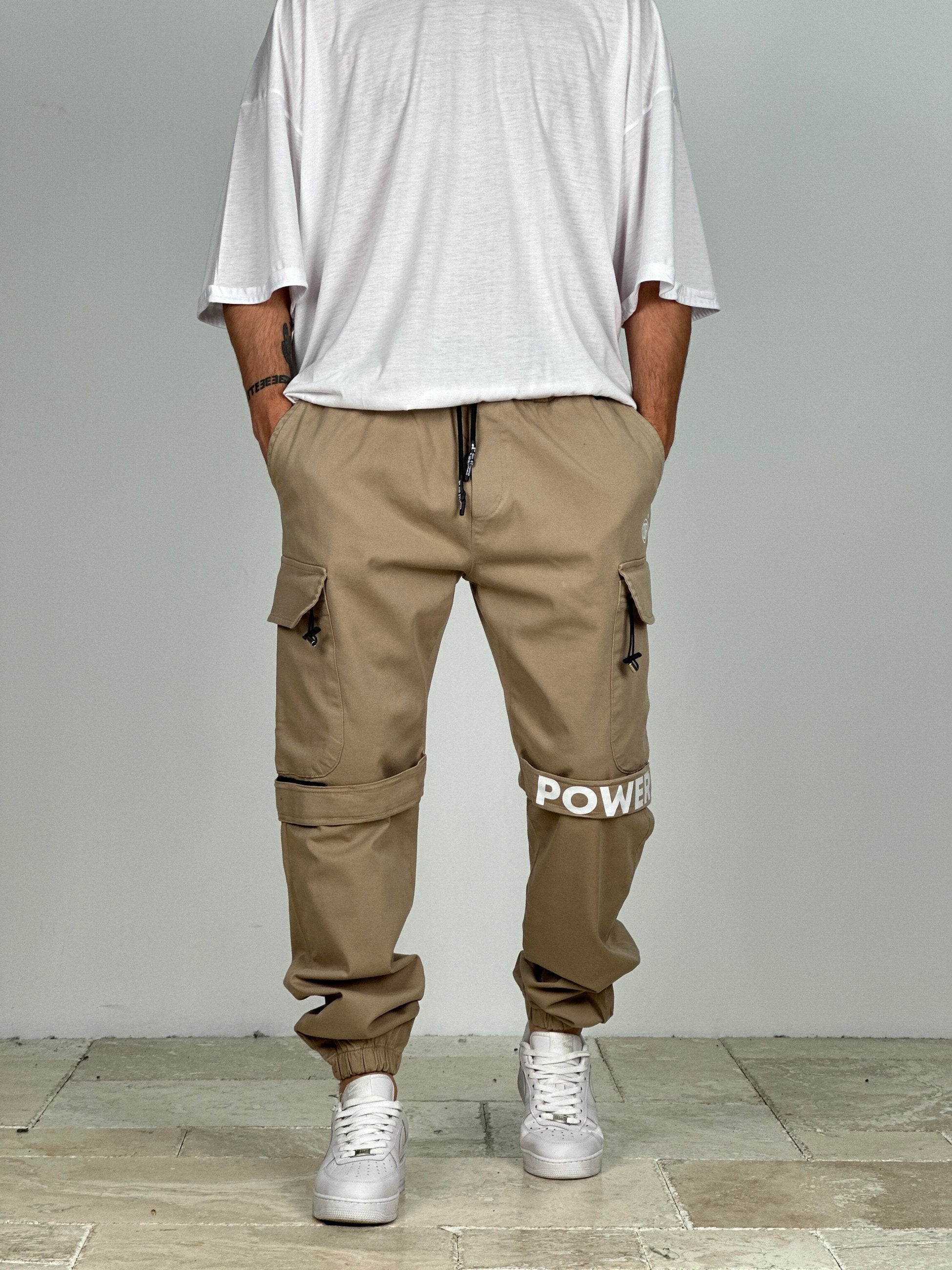 Premium Kalite Gabardin Kumaş Power Jogger Pantolon COC1914