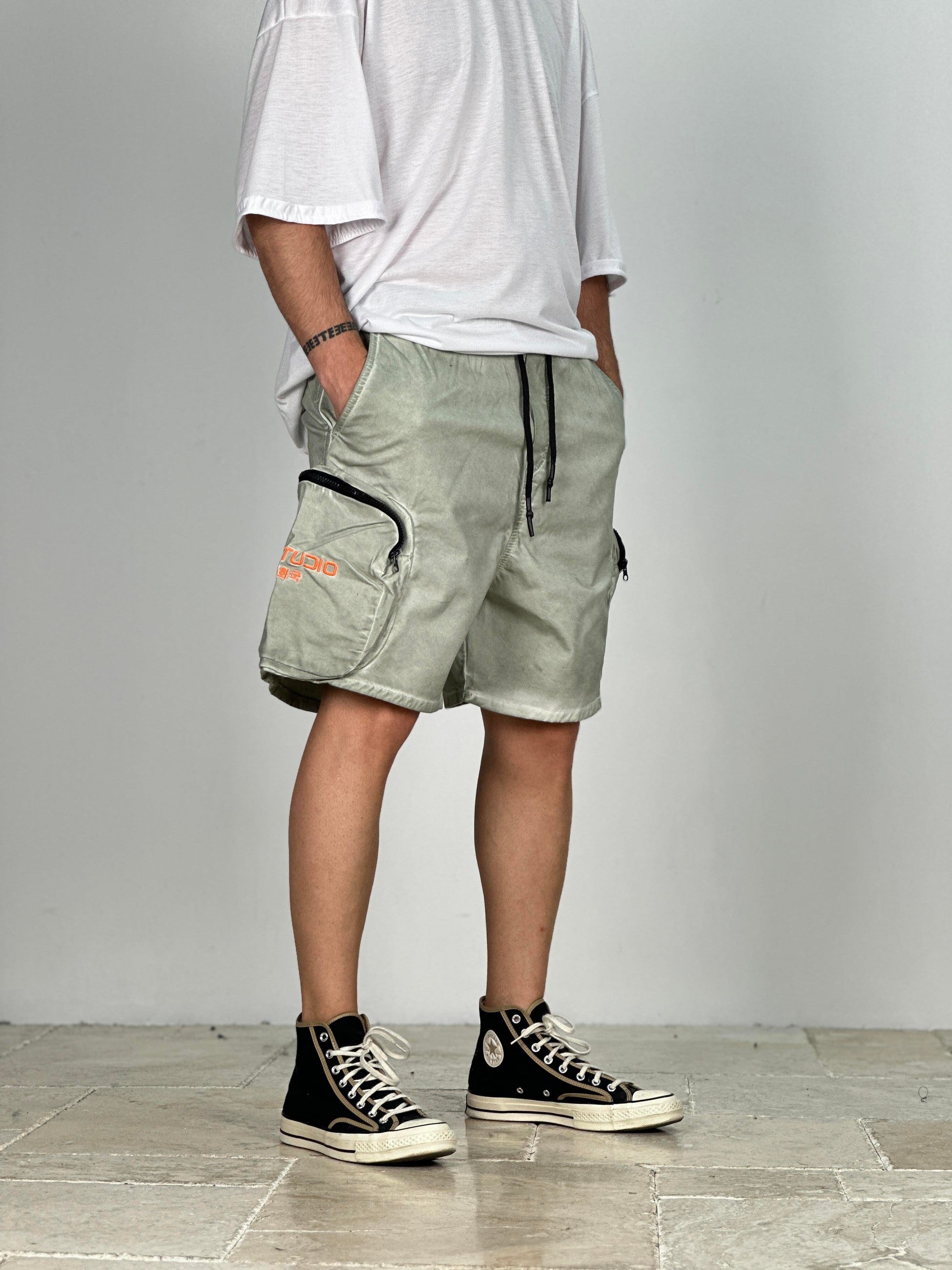 Premium Kalite Mint Kot Şort COC1927