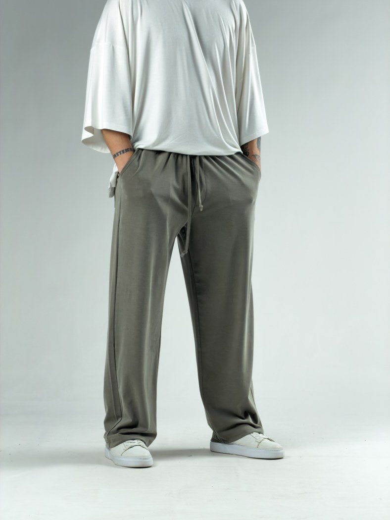 Rahat Kesim Haki Erkek Baggy Pantolon COC3116