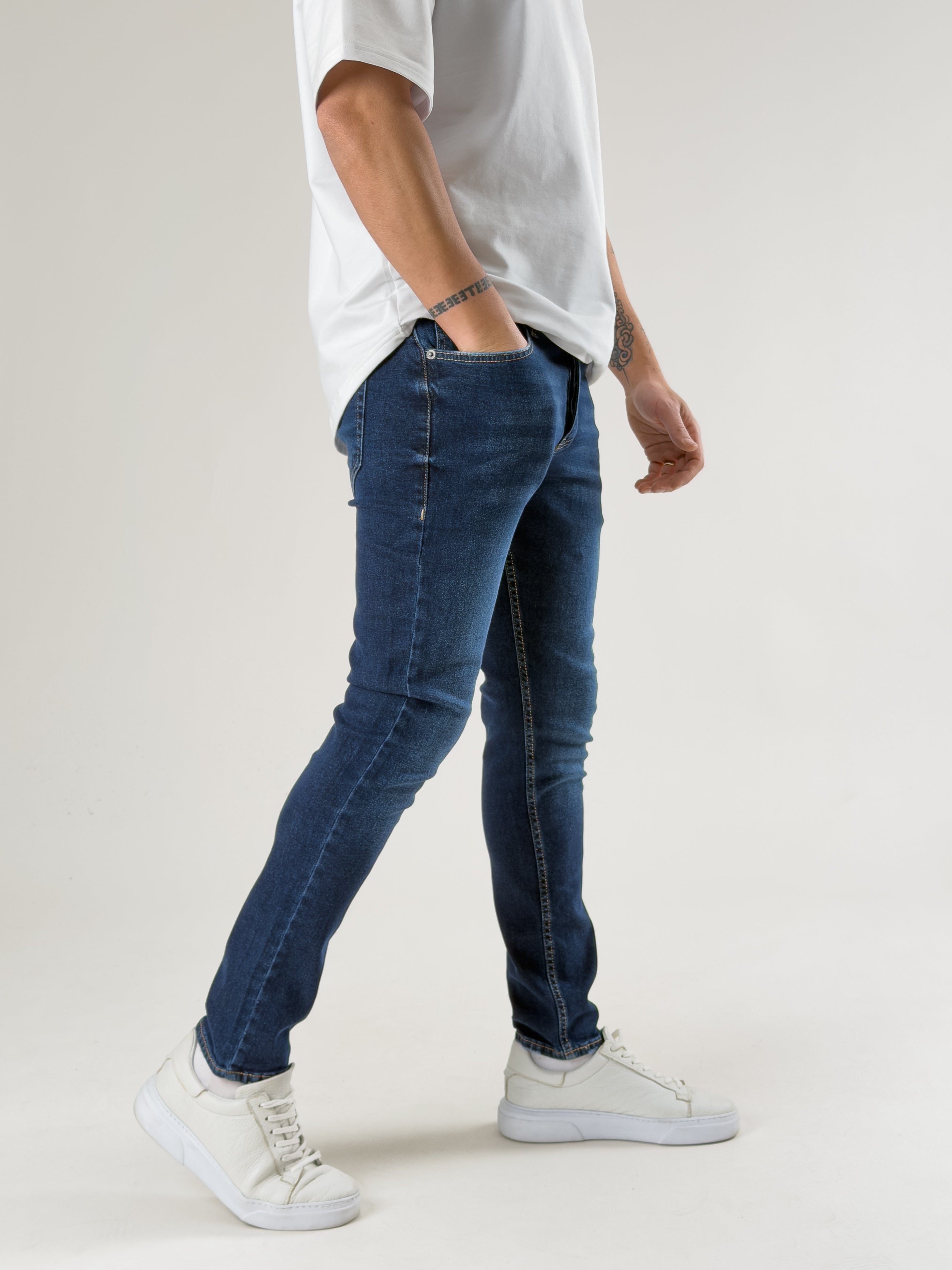 Slim Fit Mavi Erkek Kot Pantolon COC2717