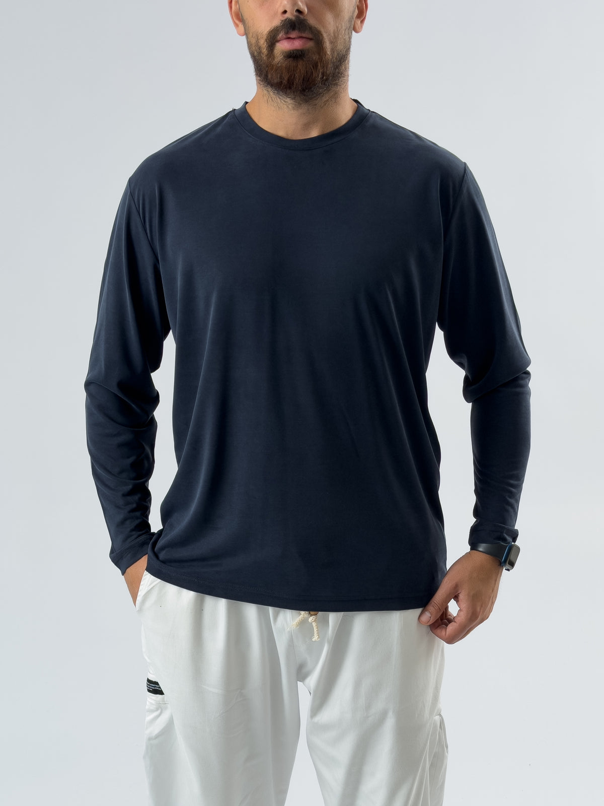 Tensel Basic Lacivert Erkek Sweatshirt COC3468