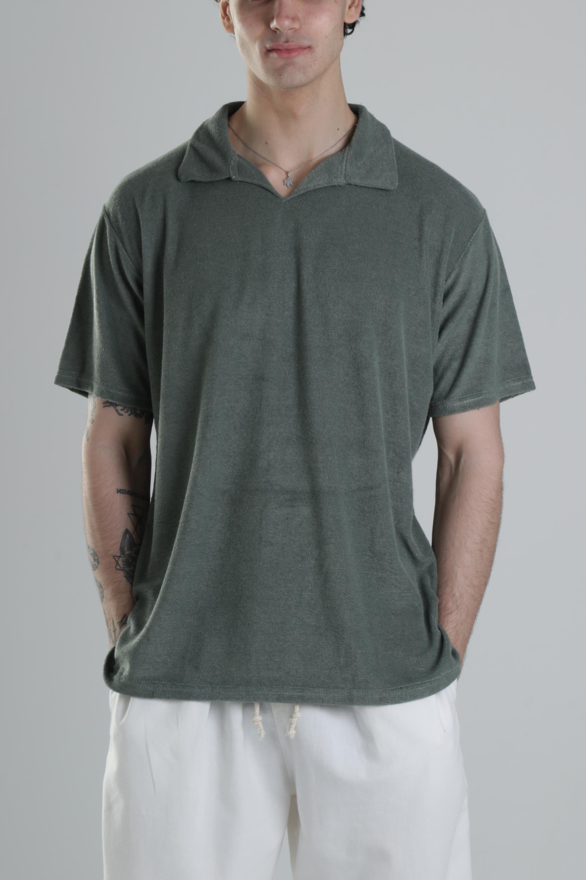 Yazlık Havlu Kumaş T-Shirt COC1838