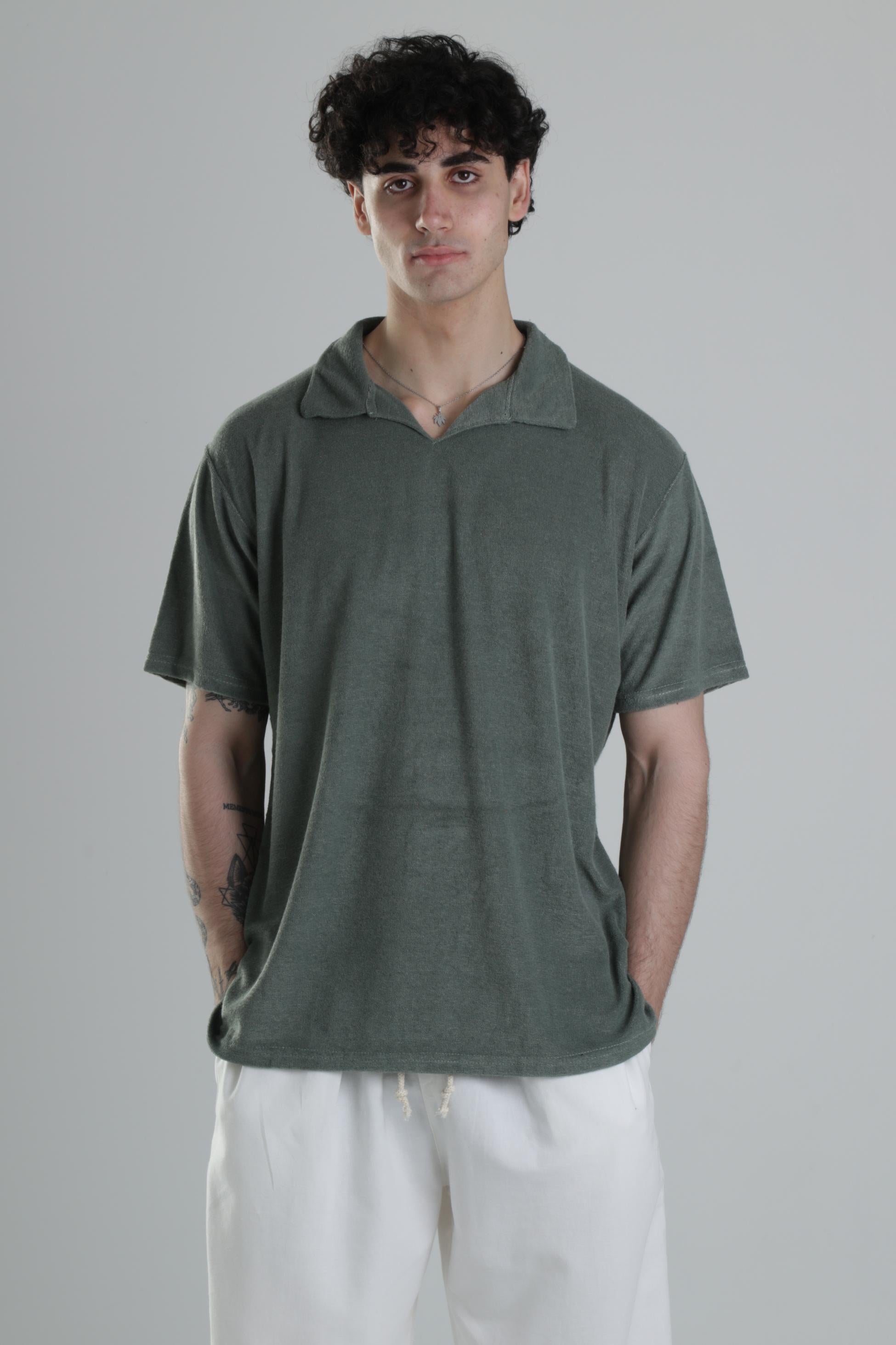 Yazlık Havlu Kumaş T-Shirt COC1838