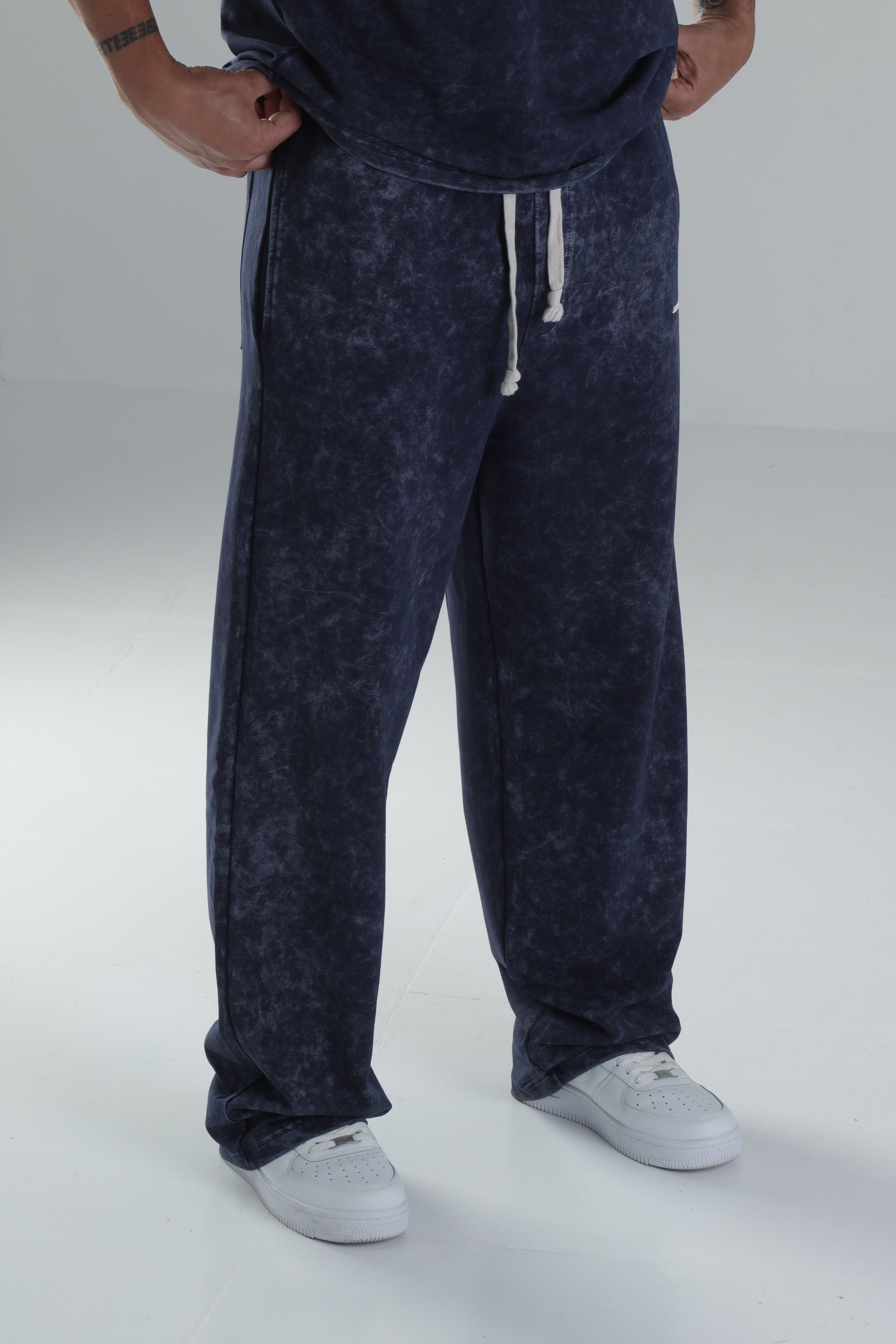 Yıkamalı Lacivert Oversize Takım COC1307