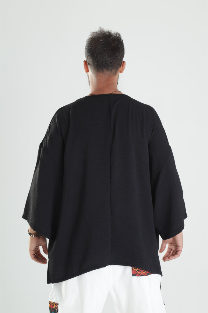 Aerobin Keten Oversize T-Shirt COC1297