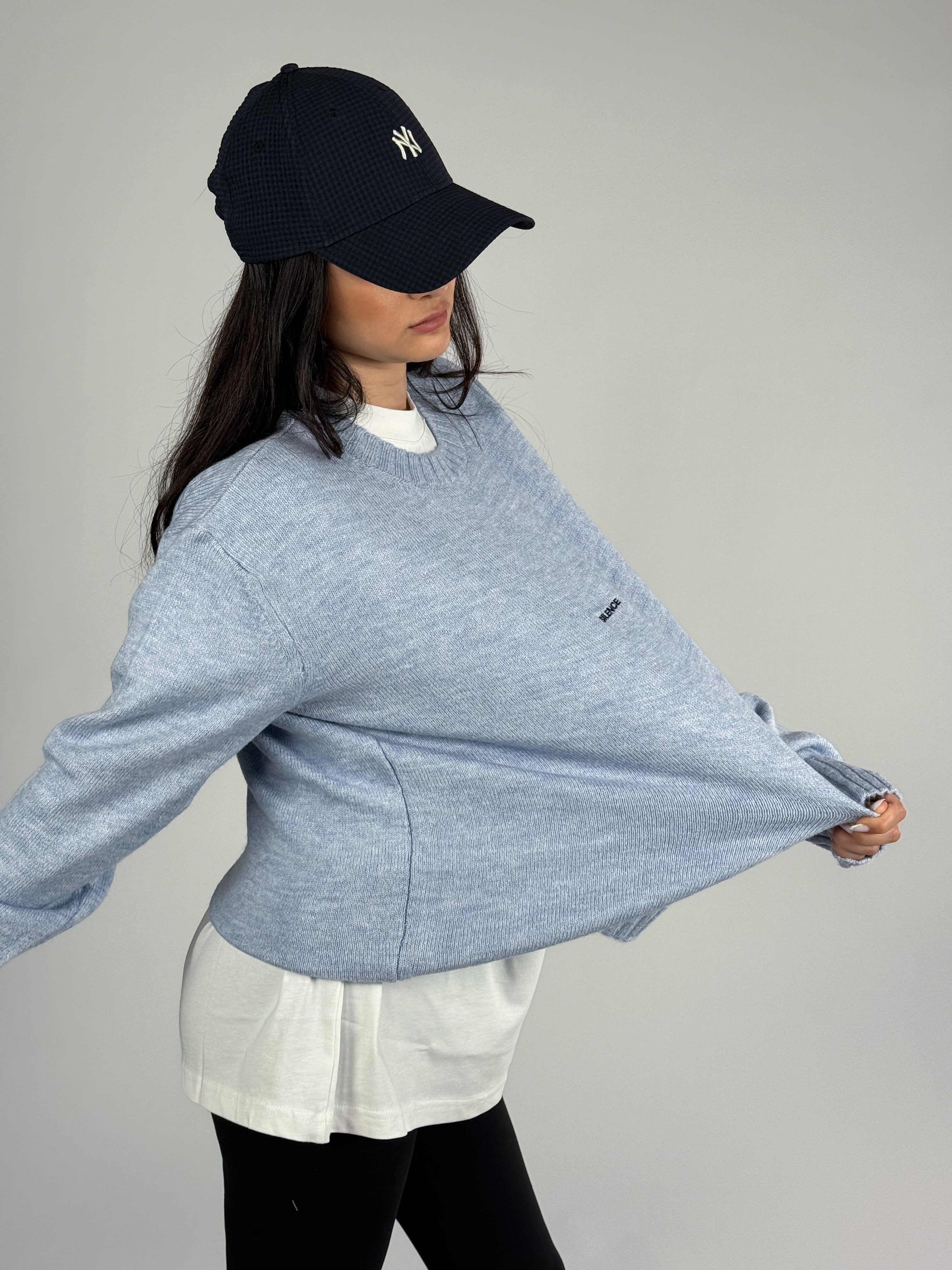 Basic Mavi Kadın Sweatshirt COC1196