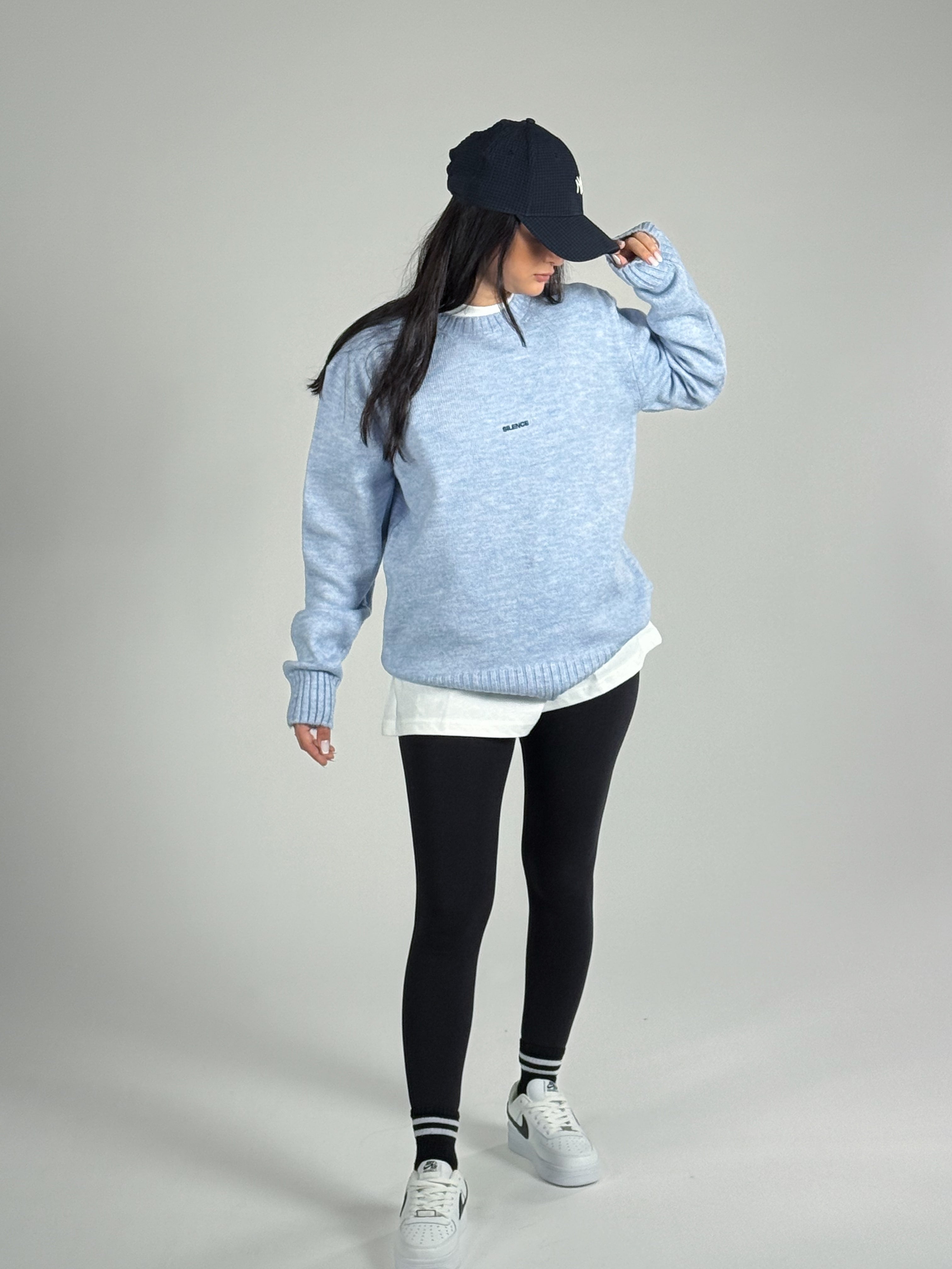 Basic Mavi Kadın Sweatshirt COC1196